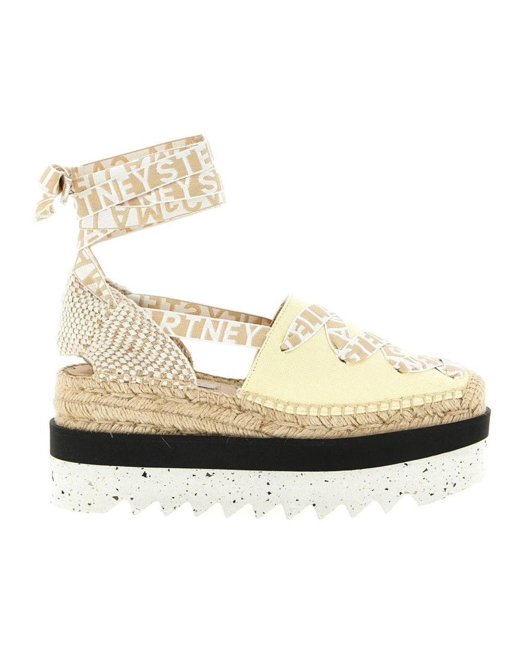 Stella McCartney Metallic Espadrilles