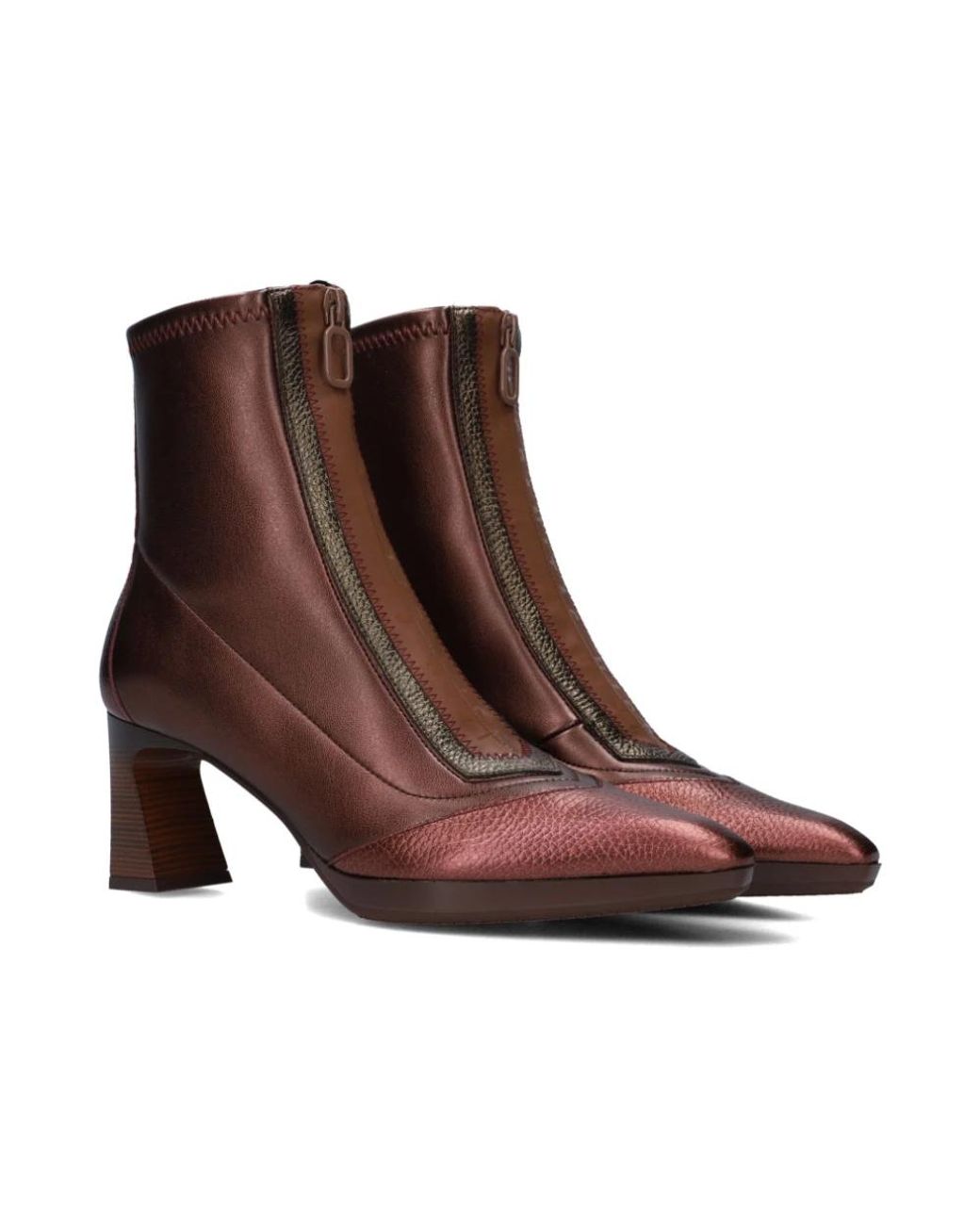 Hispanitas Brown Heeled Boots