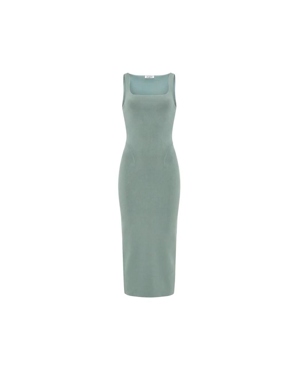 Alaïa Green Knitted Dresses