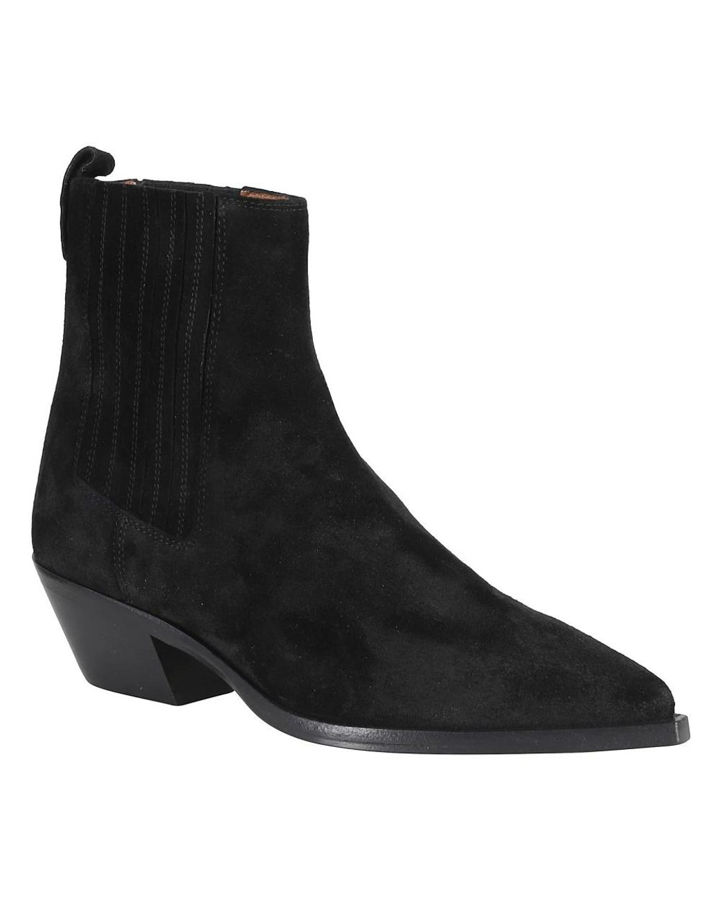 Roberto Festa Black Cowboy & Biker Boots