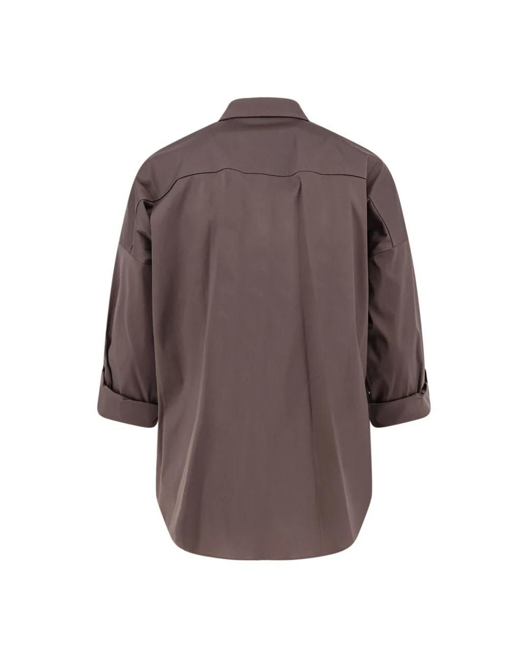 Brunello Cucinelli Brown Shirts