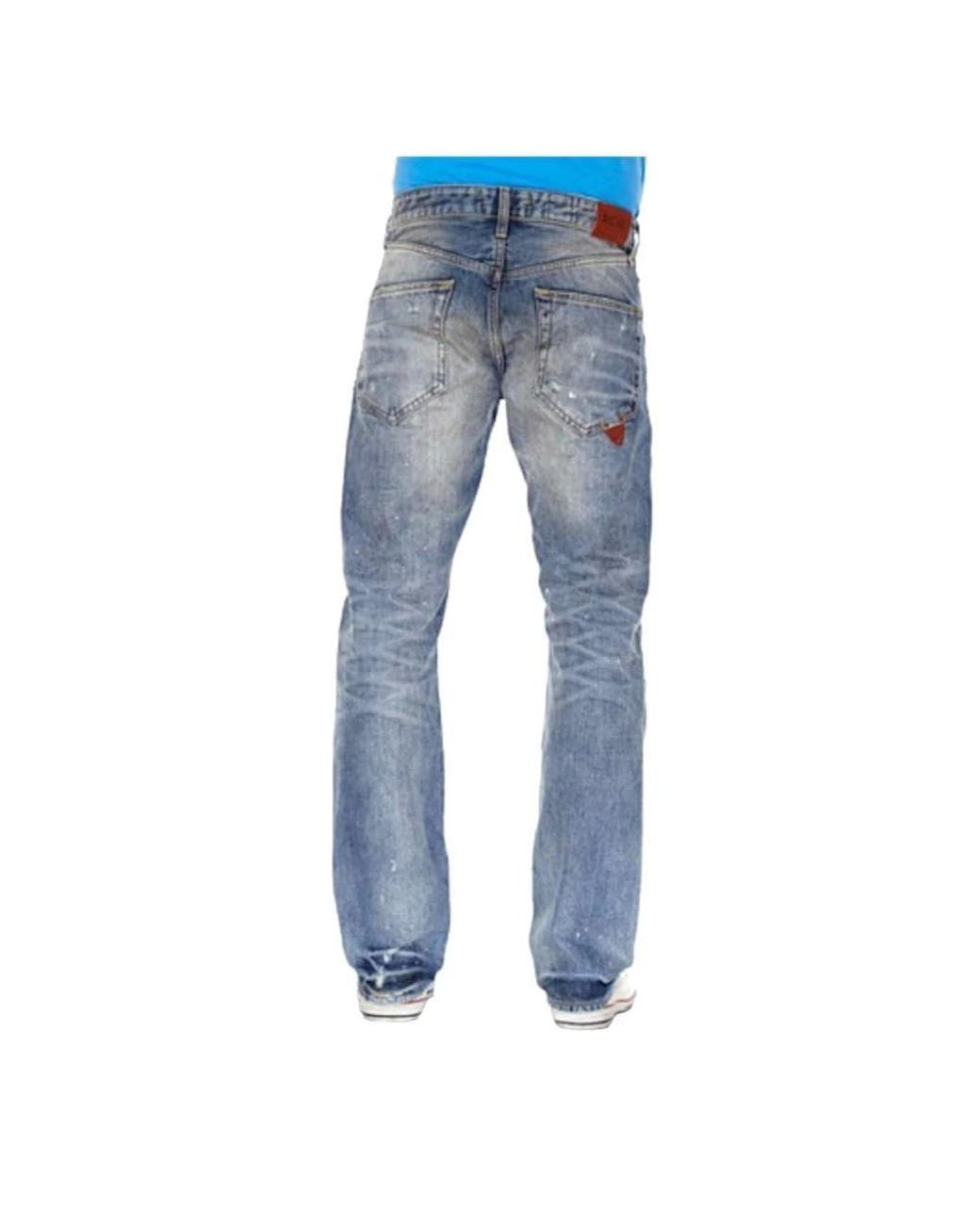Pepe Jeans Blue Straight Fit Jeans for men