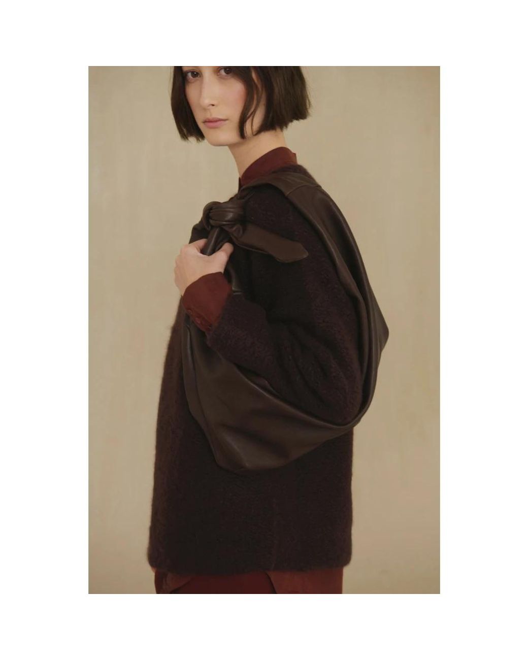 Cortana Brown Shoulder Bags