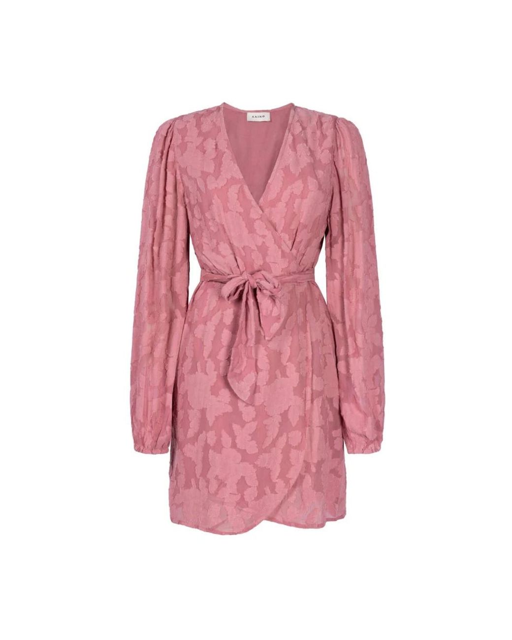Aaiko Kleedjes ,Roze ,Chiffon Eloise Chiffon Bloemenjurk in het Pink