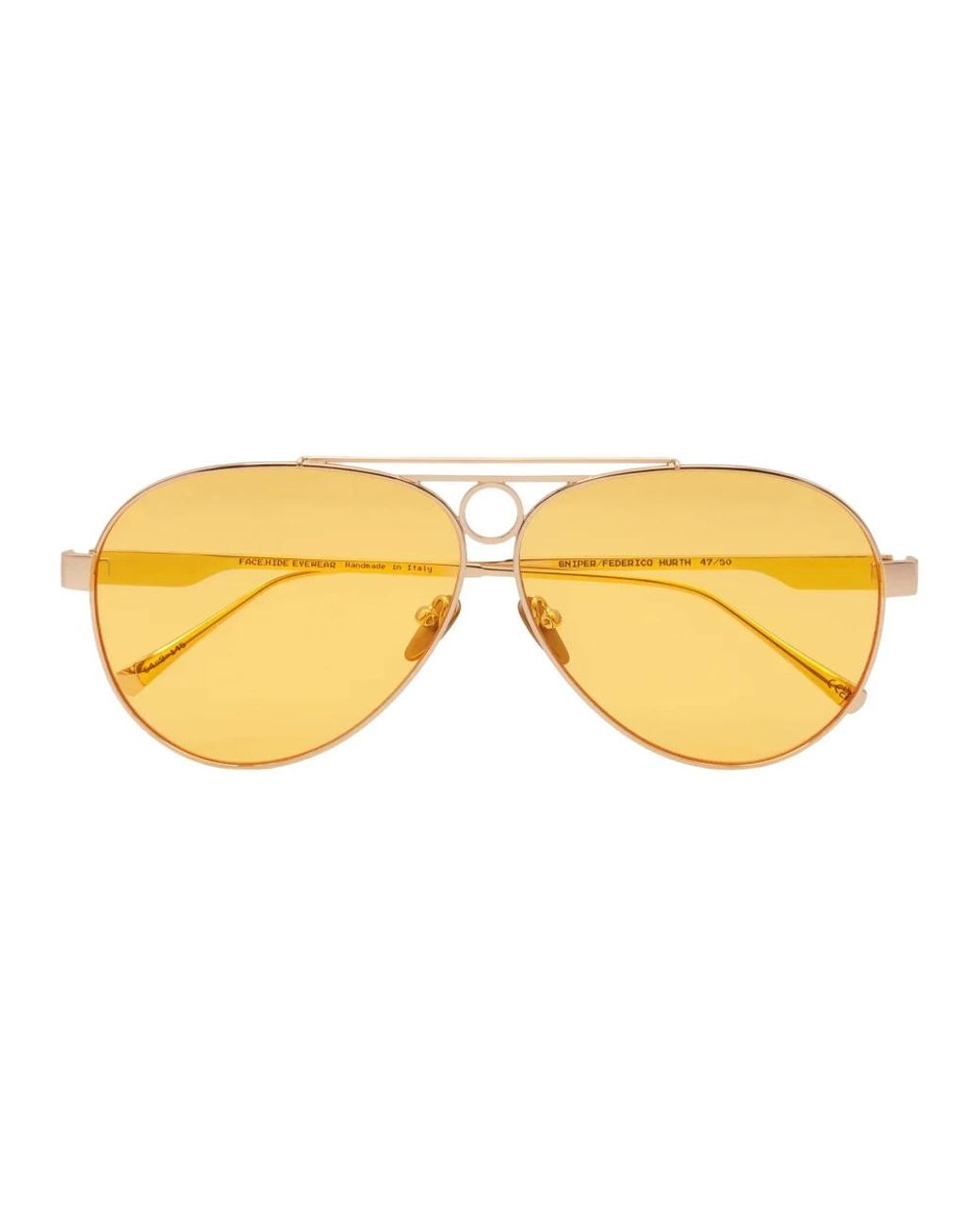 Sunglasses Facehide en coloris Yellow