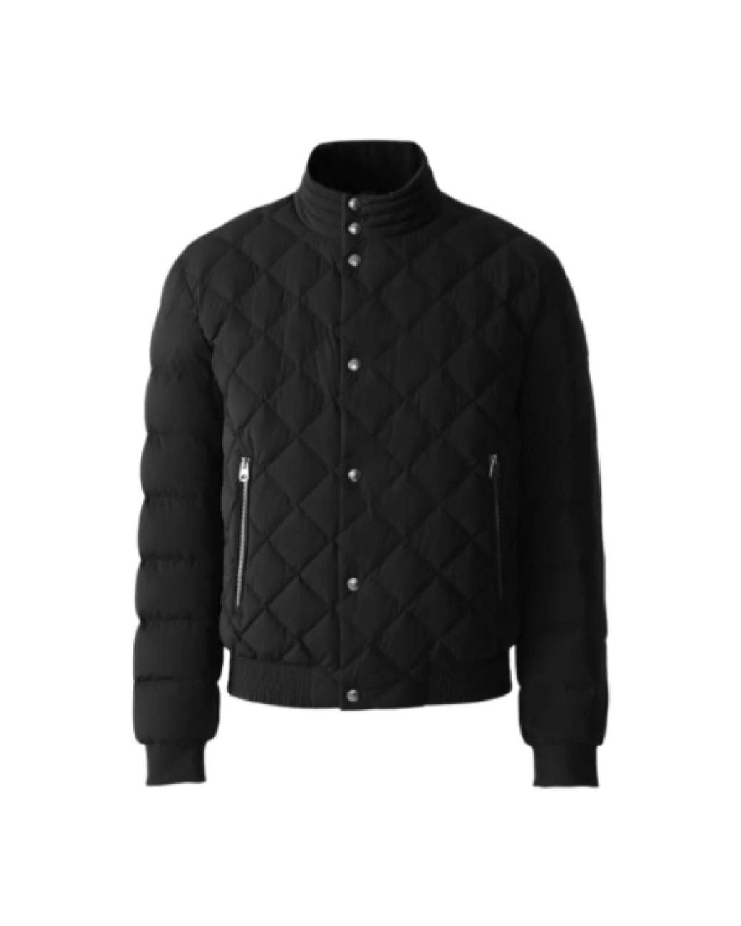 Mackage Black Bodhi Down Quilted Blouson-Style Jacket for men
