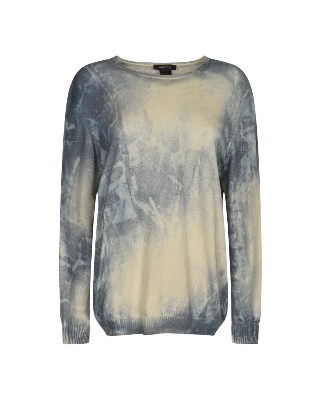 Avant Toi Blue Round-Neck Knitwear for men