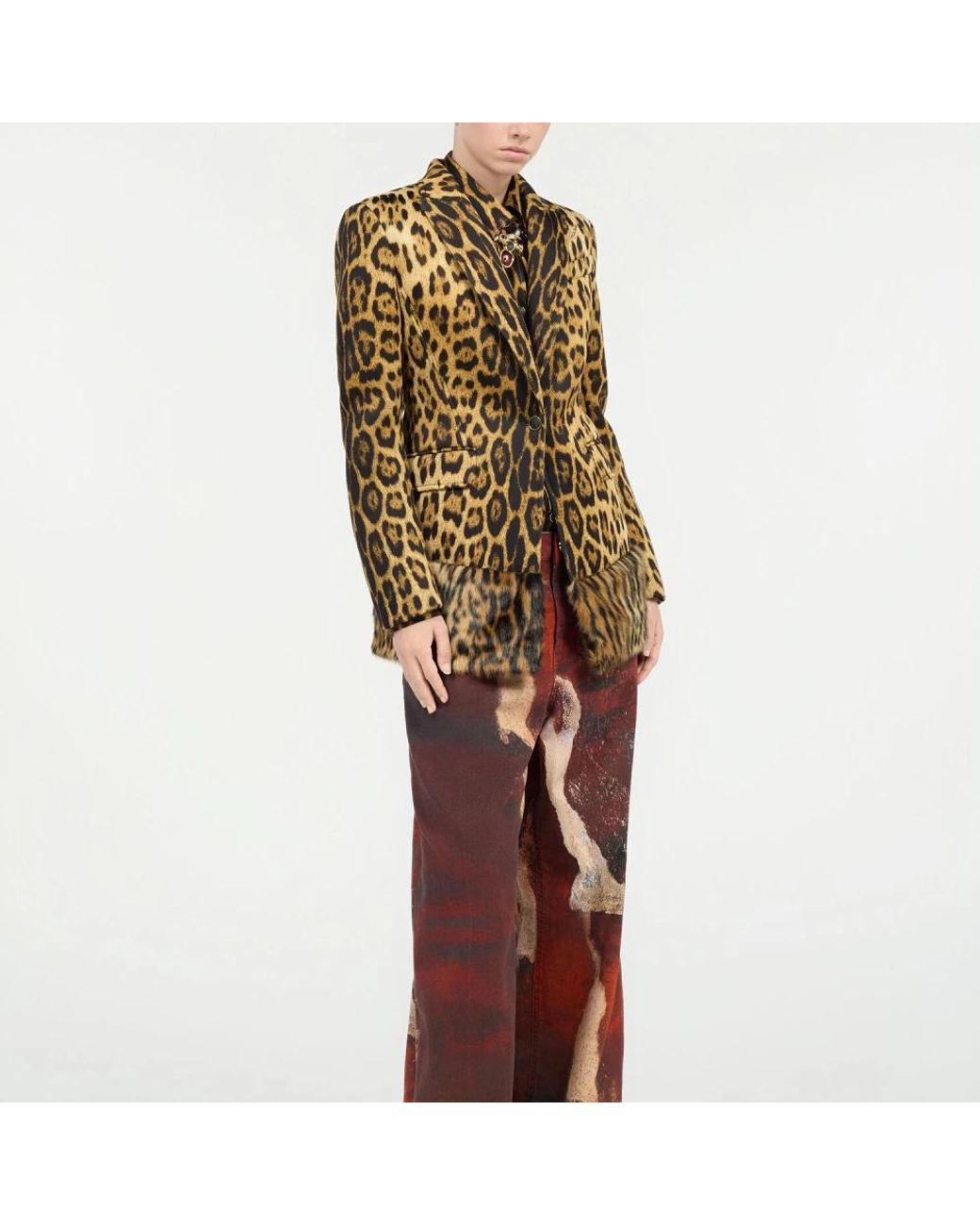 Roberto Cavalli Brown Blazers