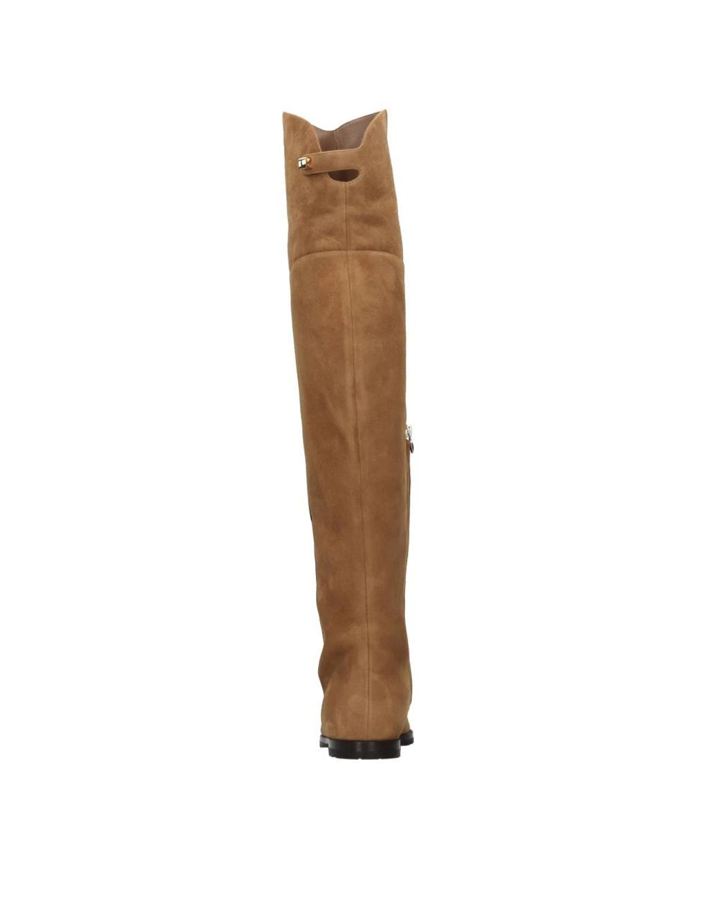 Maison Skorpios Brown Over-The-Knee Boots
