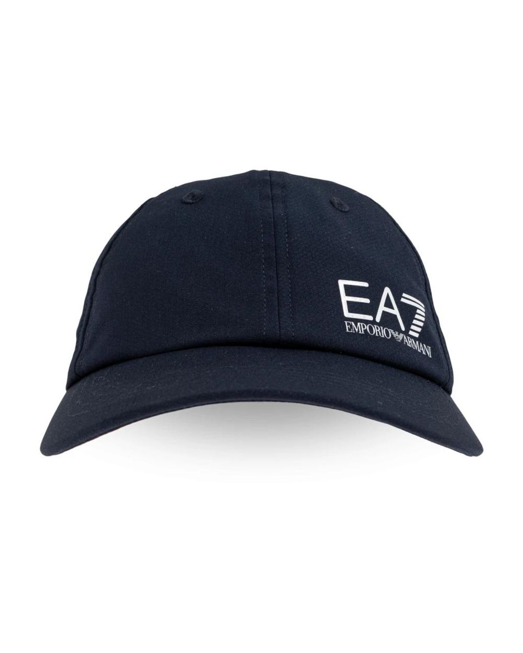 EA7 Accessoires ,Blauw ,Polyester Pet Met Klep in het Blue