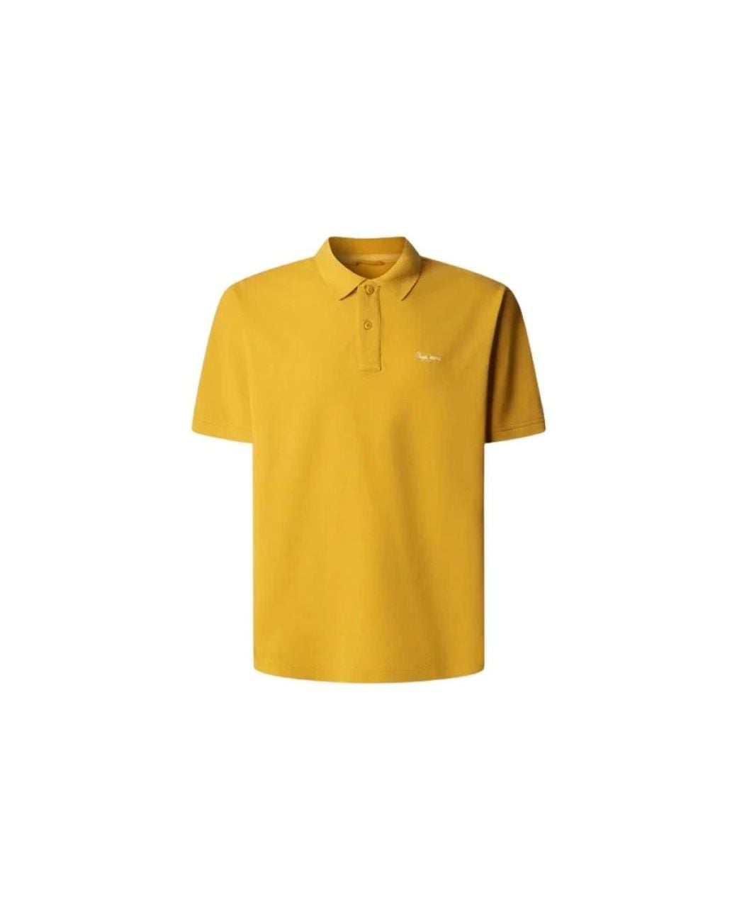 Pepe Jeans Yellow Polo Shirts for men