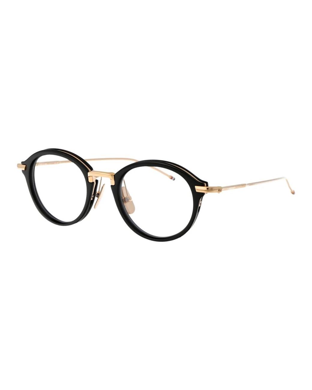 Thom Browne Brown Glasses