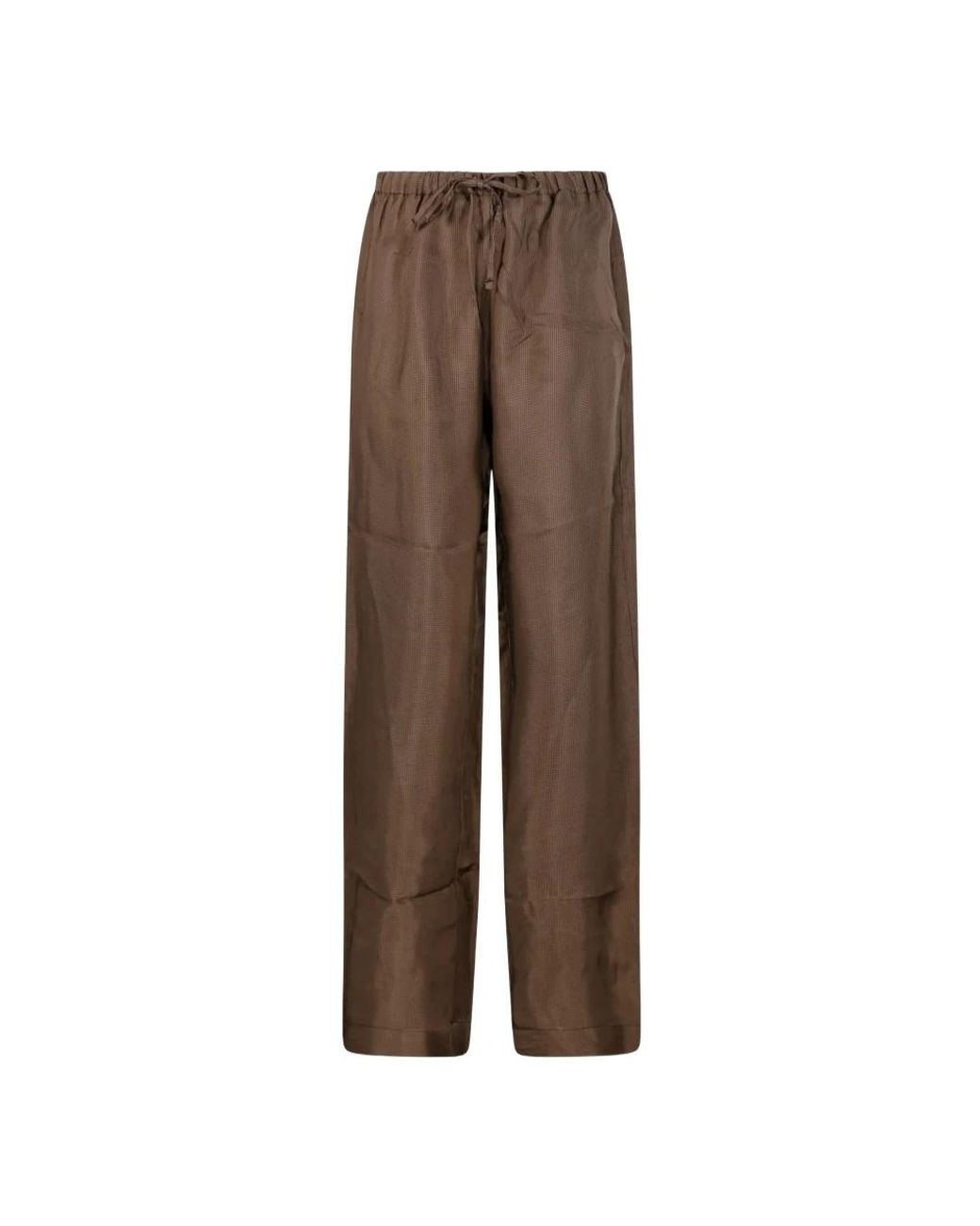 Rohe Brown Wide Trousers