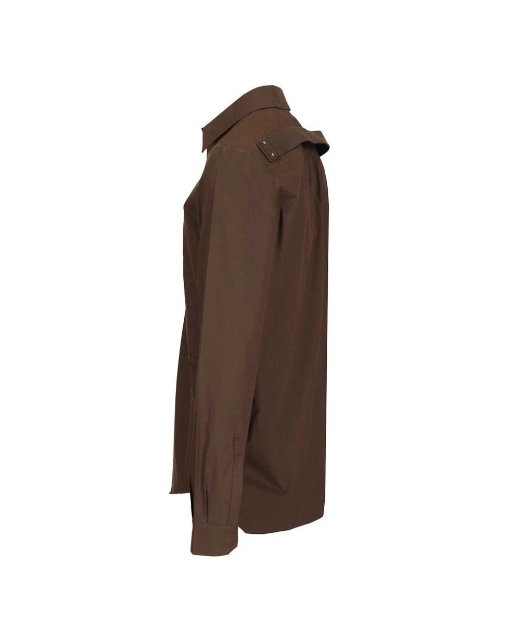 Rick Owens Brown Casual Shirts for men