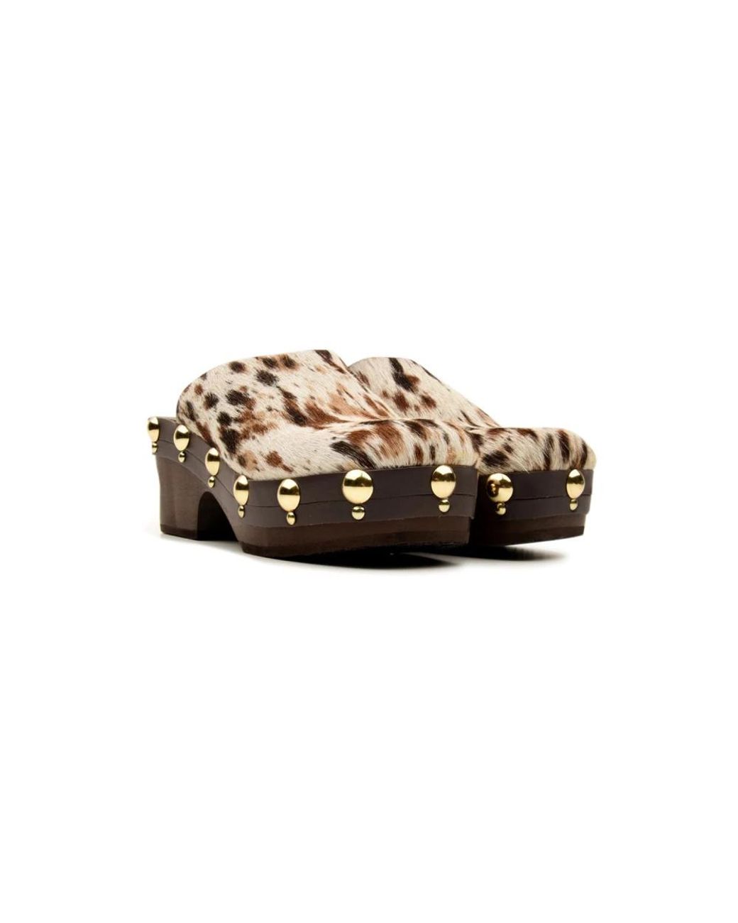 Scholl Brown Clogs