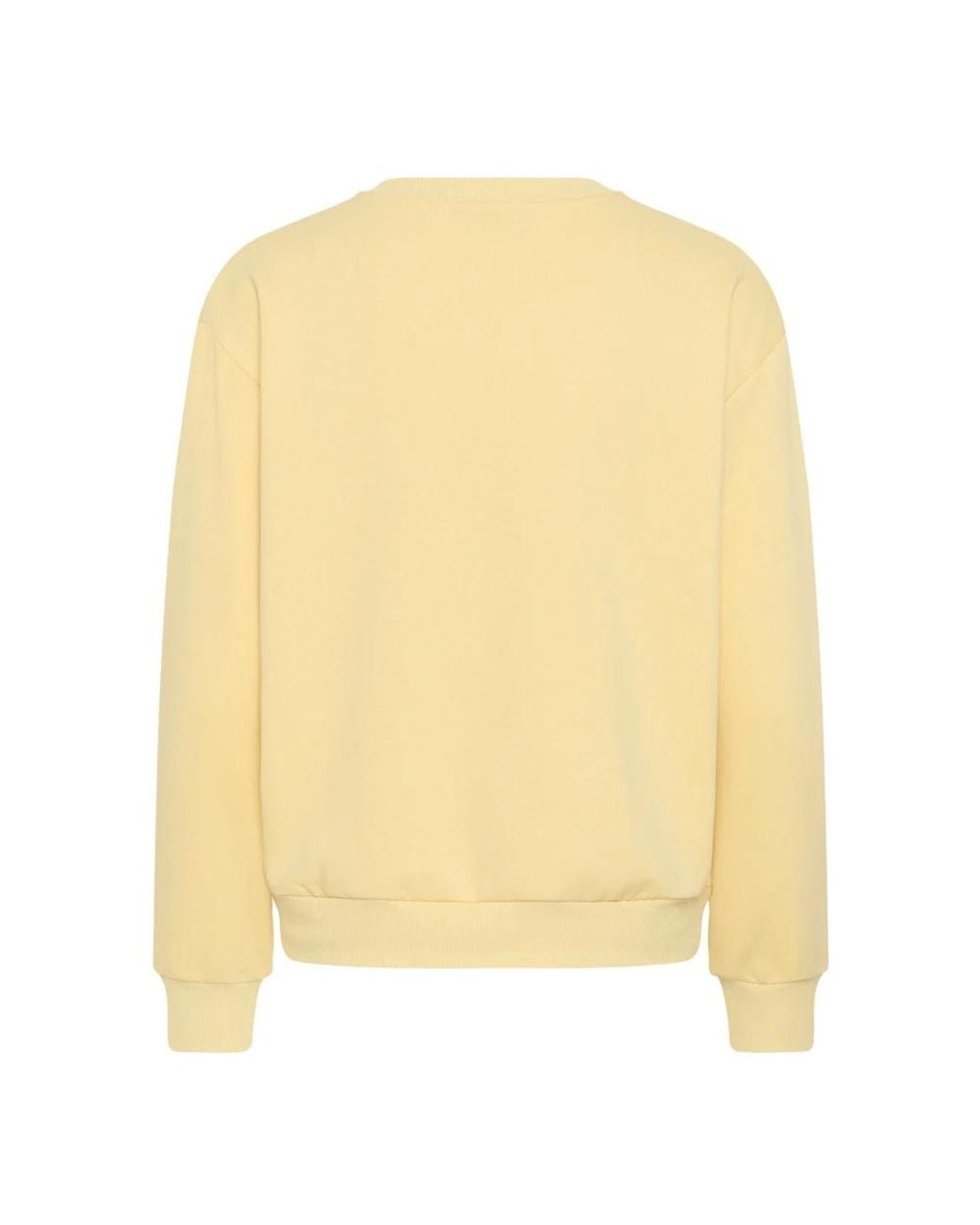 Sweatshirts Kaffe de color Yellow