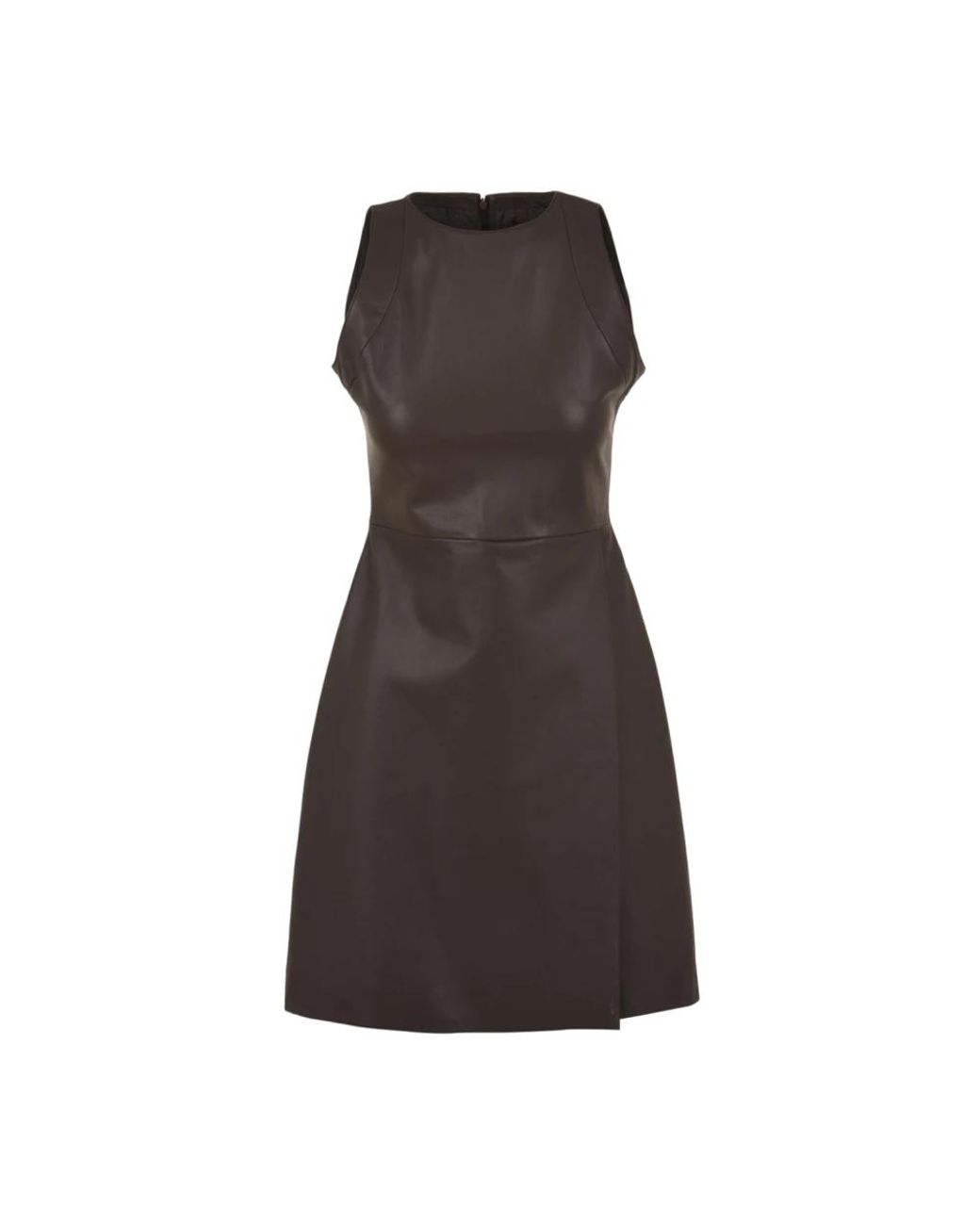 L'Autre Chose Brown Short Dresses