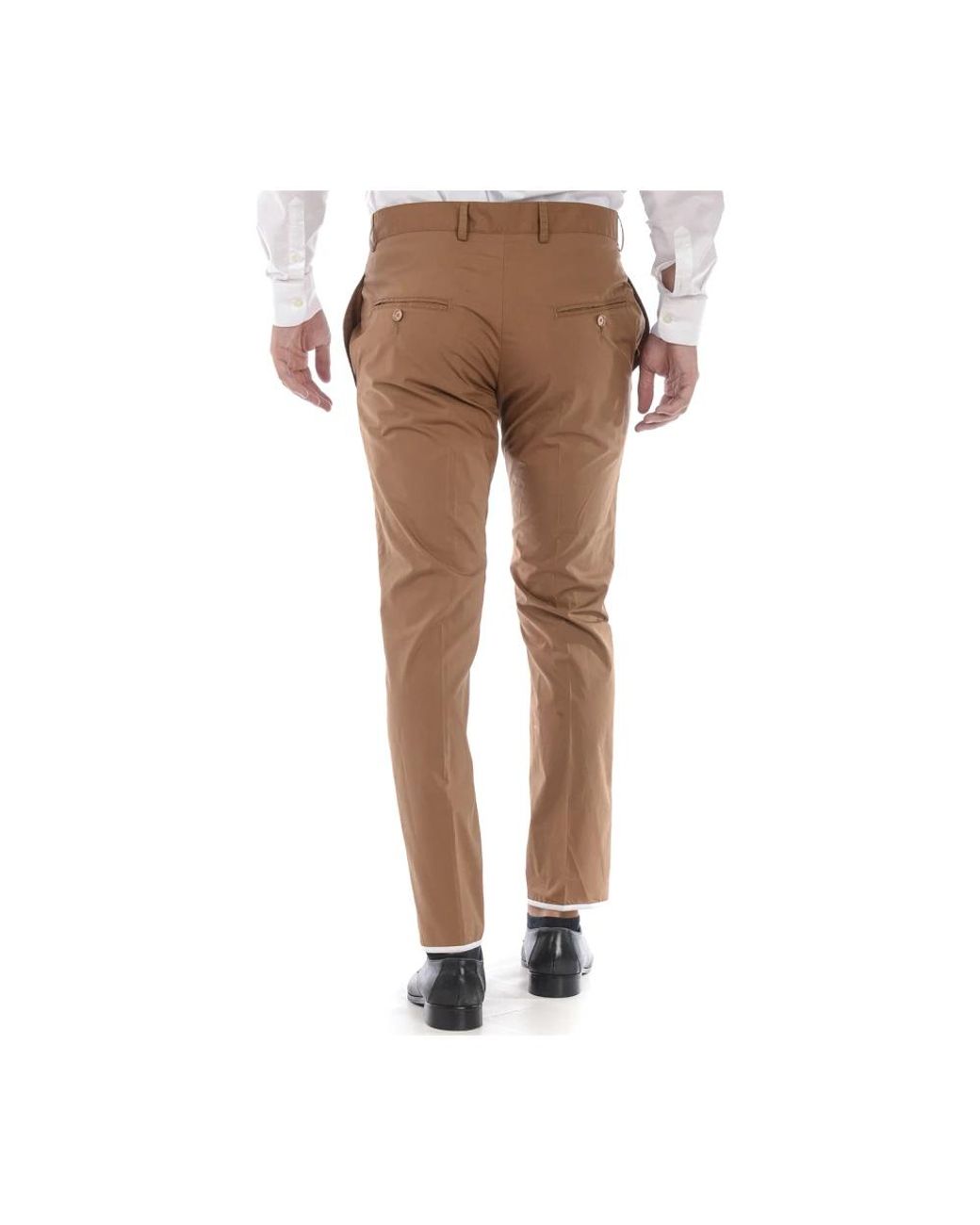 Daniele Alessandrini Brown Chinos for men