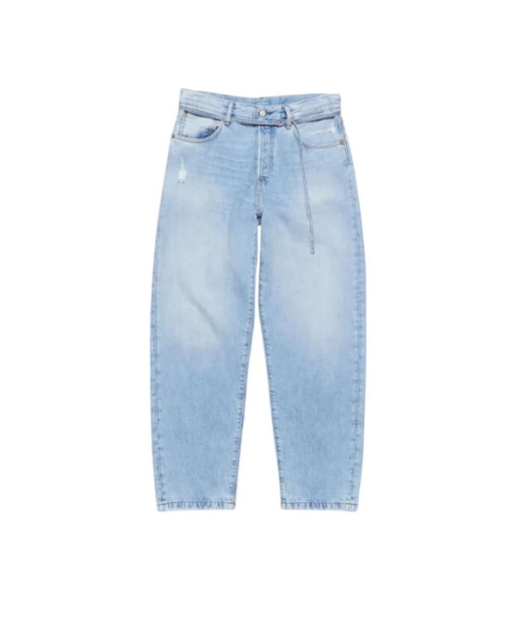 Acne Blue Loose Fit Jeans for men