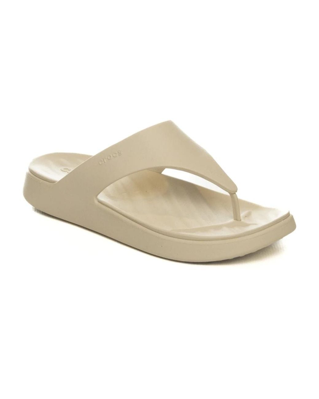 CROCSTM Natural Flip Flops