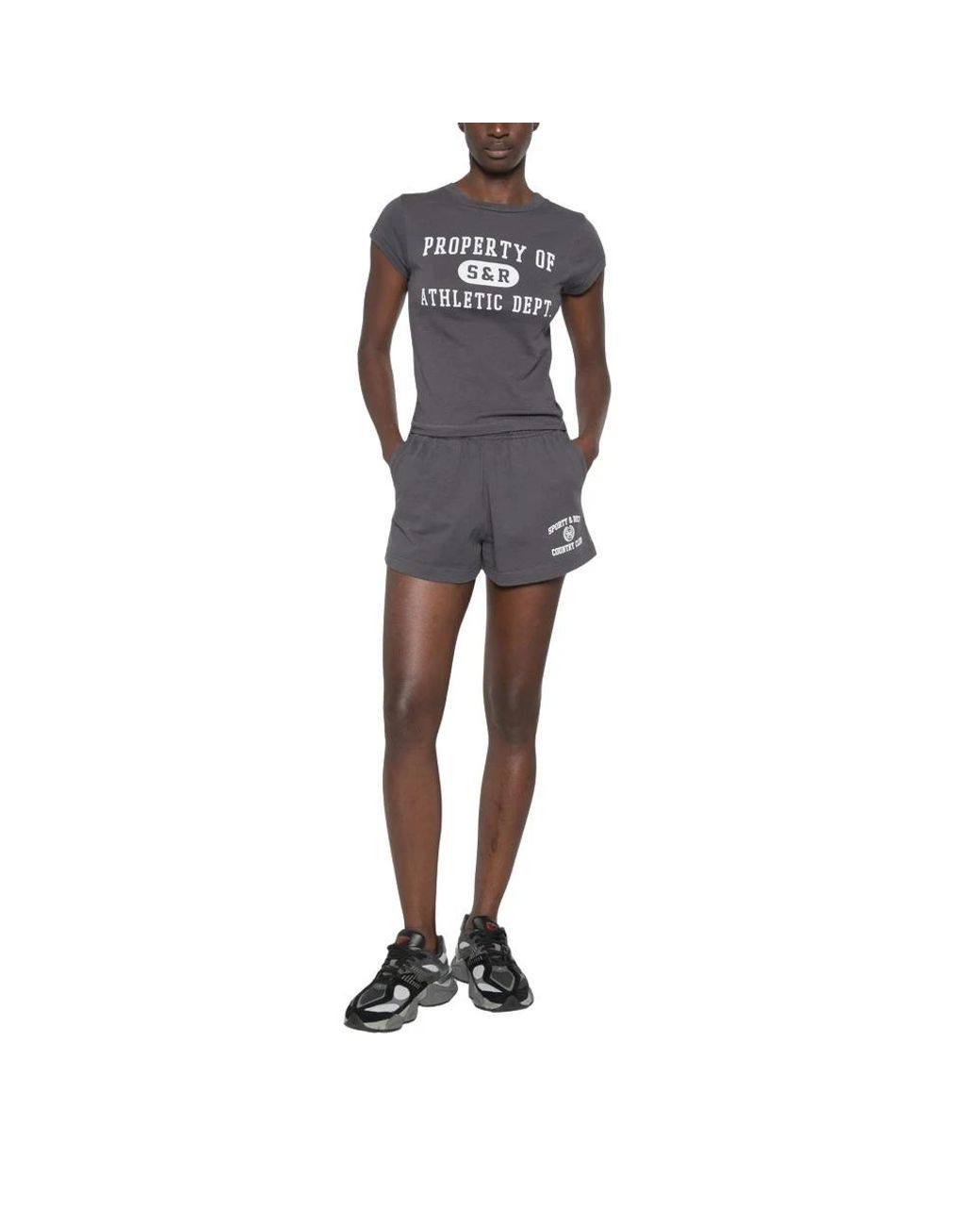 Sporty & Rich Black T-Shirts