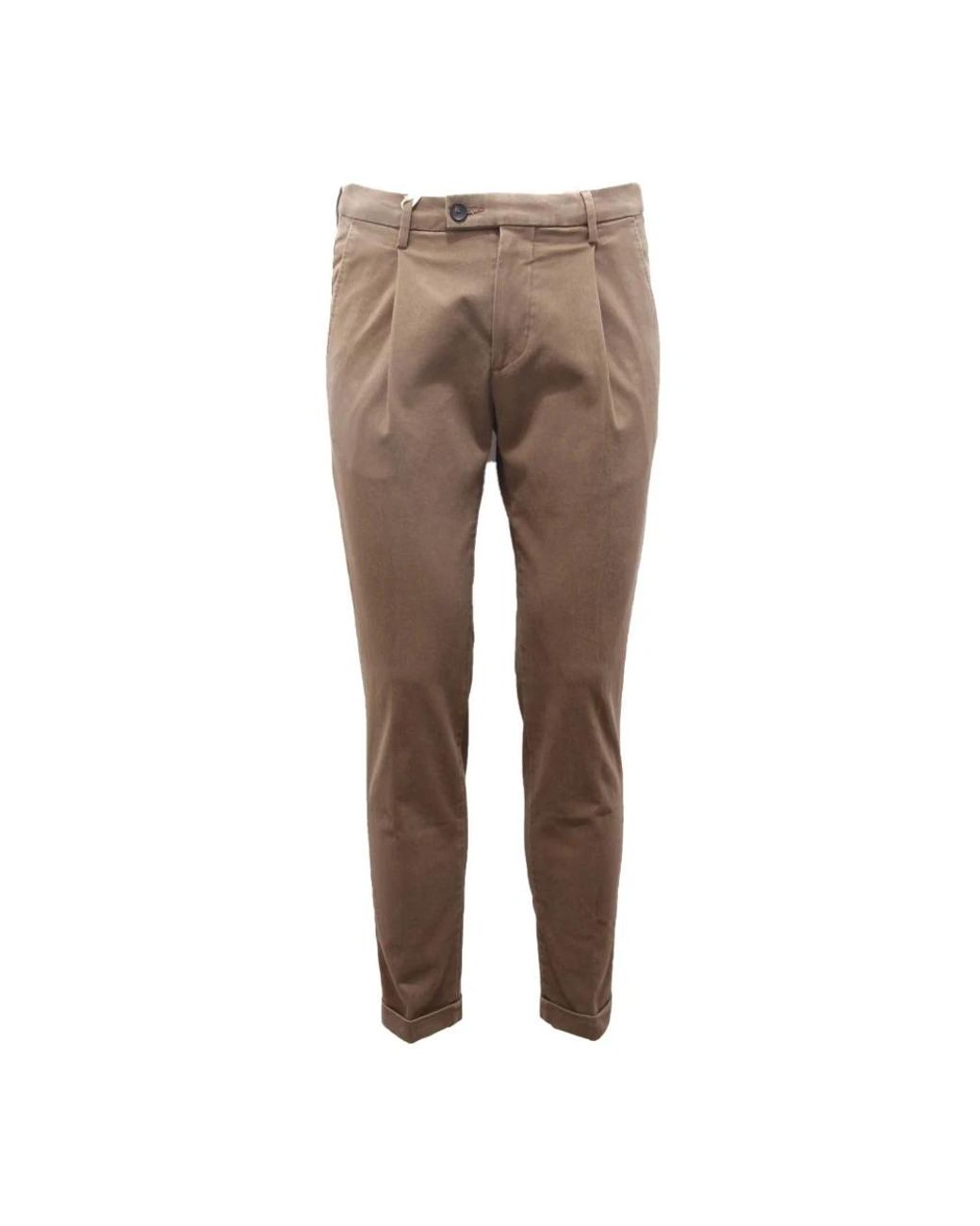 Michael Coal Gray Slim-Fit Trousers for men