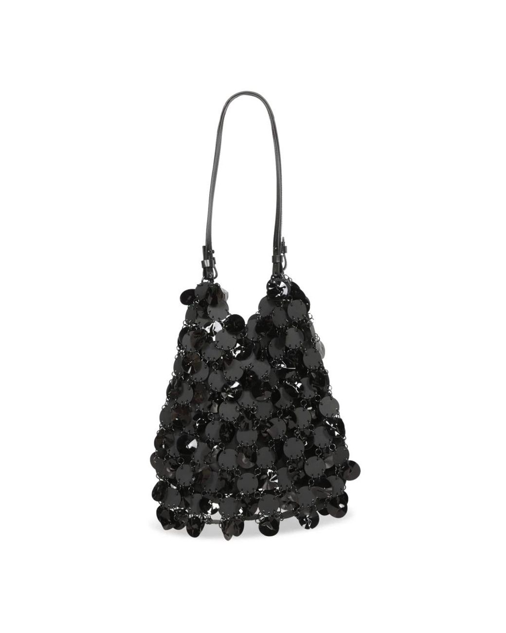 Rabanne Black Shopper Macro