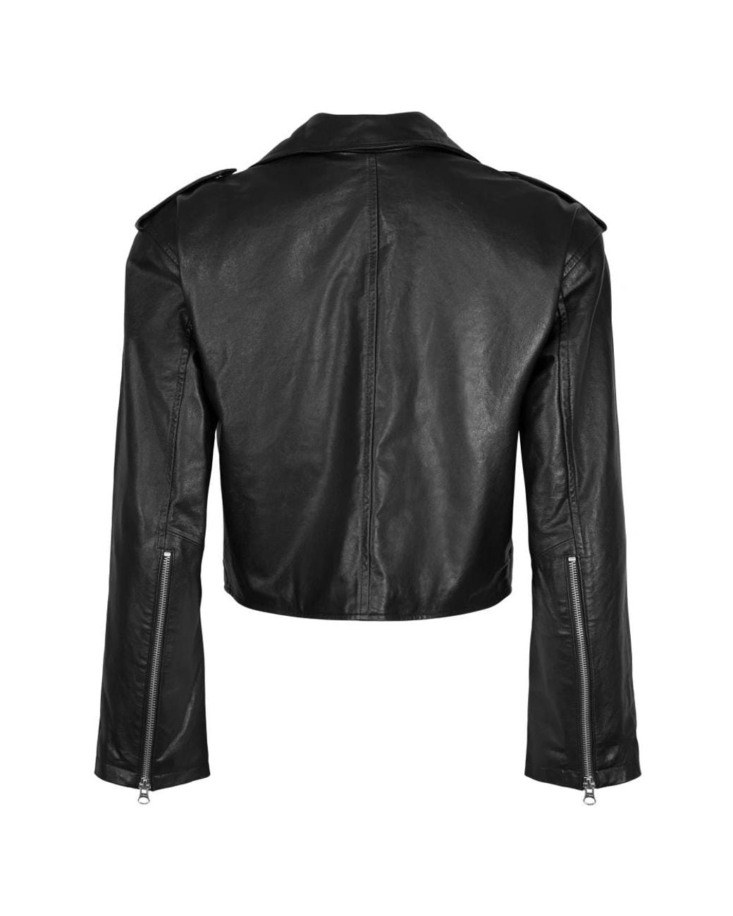 Envelope Black Leather Jackets