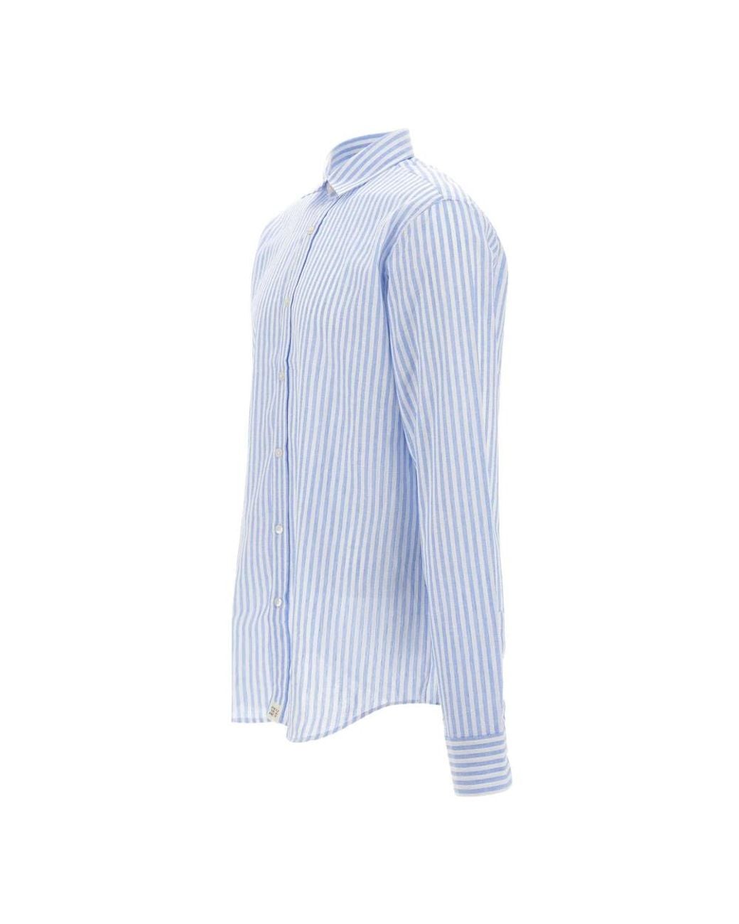 Peuterey Blue Casual Shirts for men