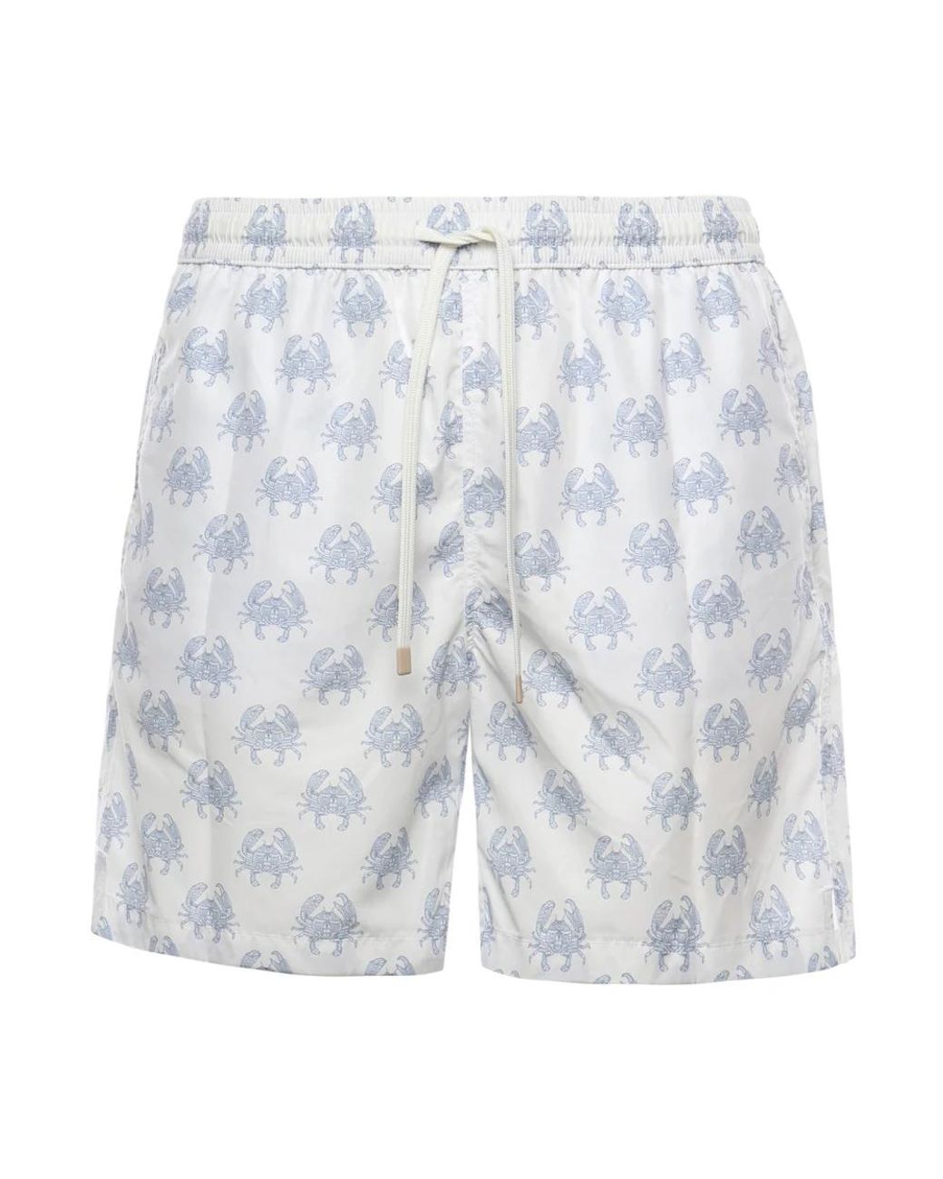 Eleventy Badmode ,Veelkleurig ,Nylon Bandana-Print Zwemshorts in het Blue voor heren