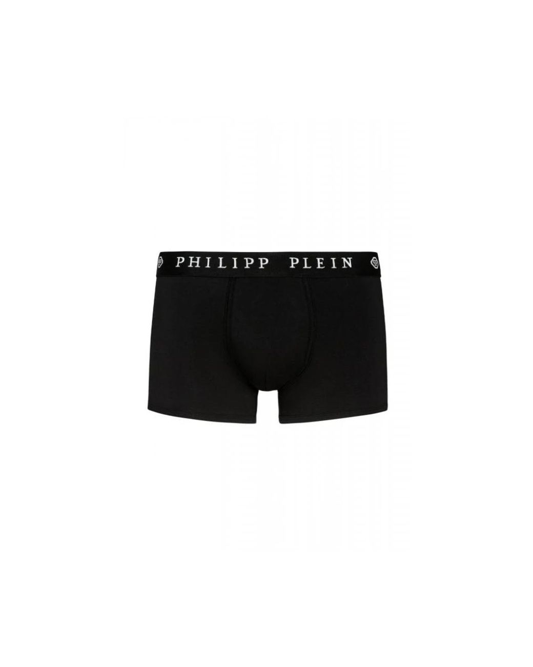 Philipp Plein Ondergoed ,Zwart ,Katoen Boxer Skull in het Black voor heren