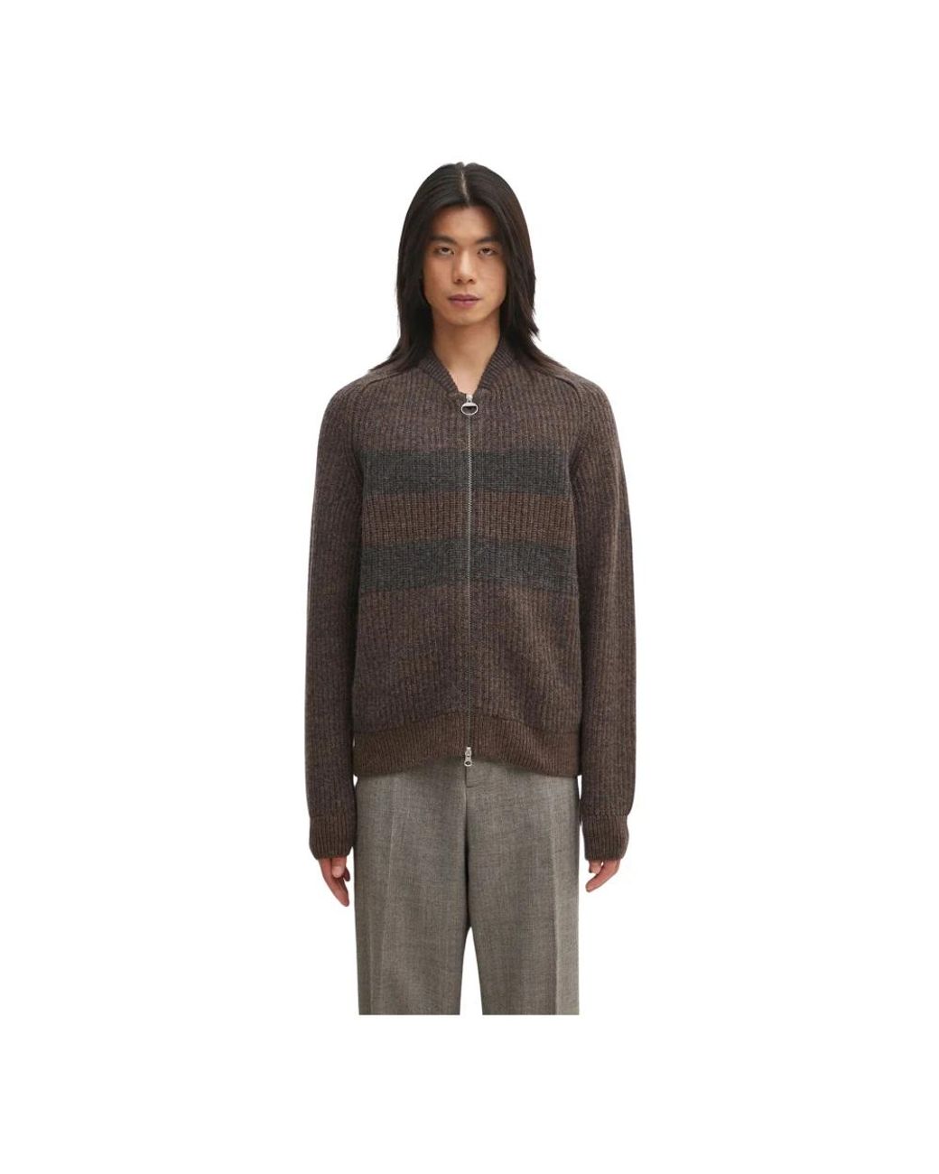 Barbour Strick-Bomberjacke in Brown für Herren