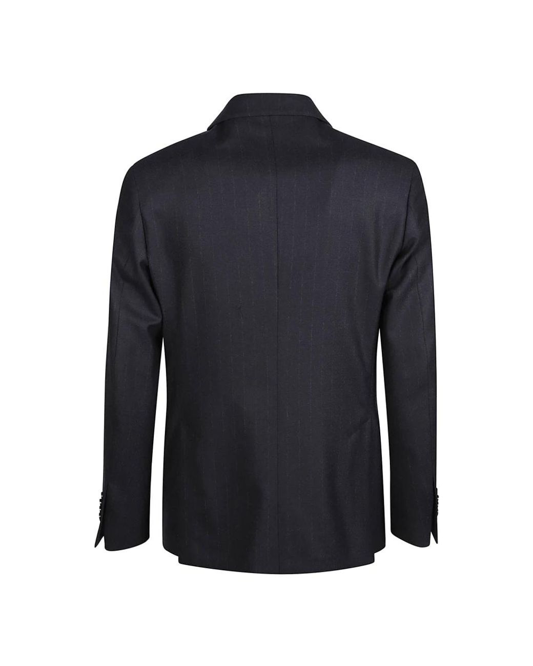 Lardini Black Double Breasted Suits for men