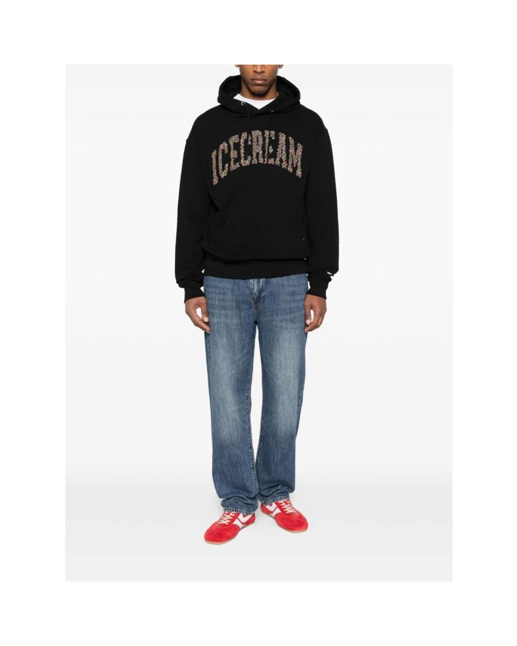 BBCICECREAM Black Hoodies for men