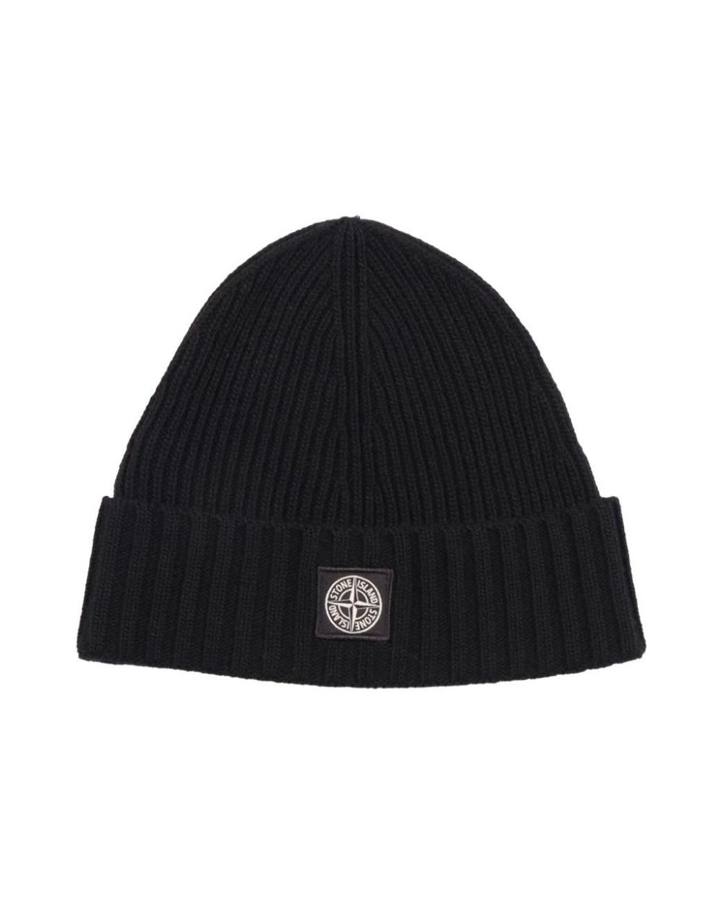 Stone Island Beanies in het Black voor heren