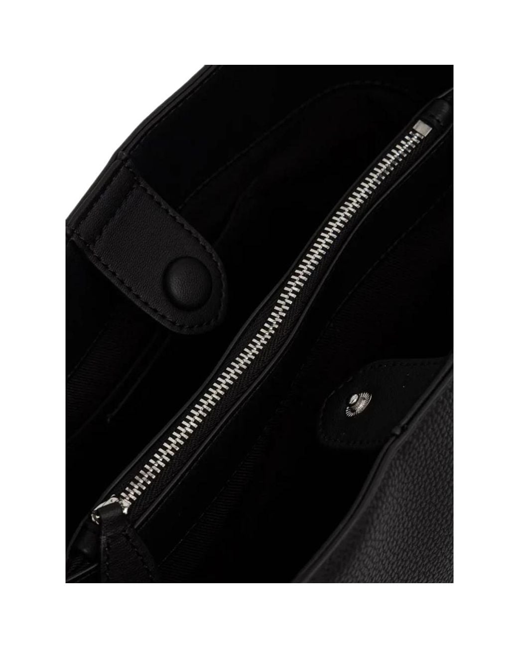 Karl Lagerfeld Black Bucket Bags