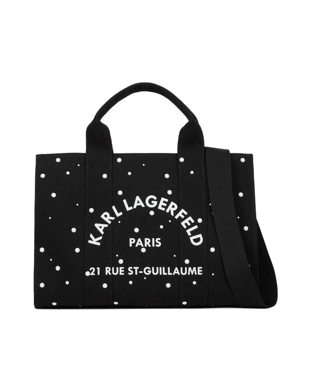 Karl Lagerfeld Black Shopping Bags