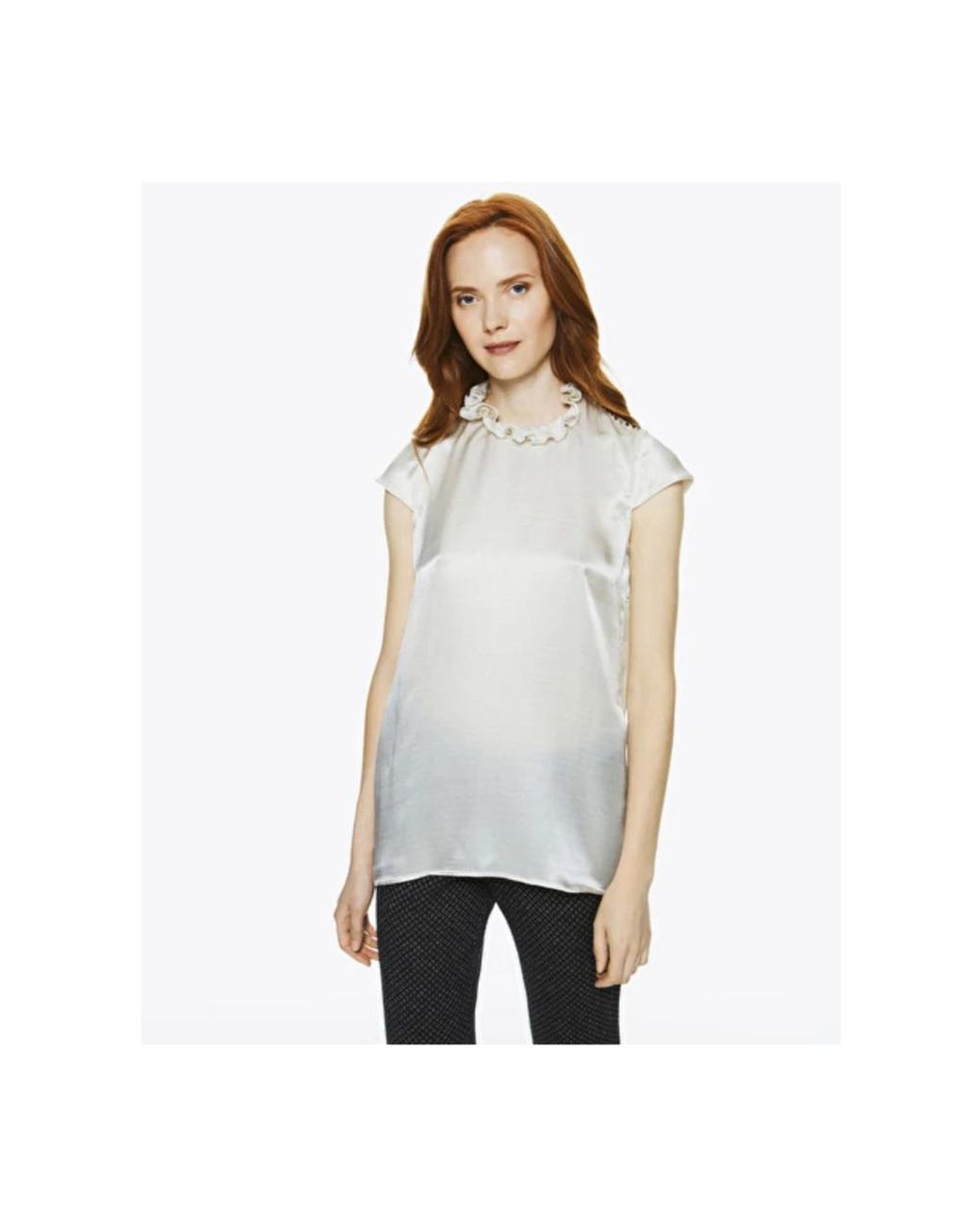 Blouses Manila Grace de color White