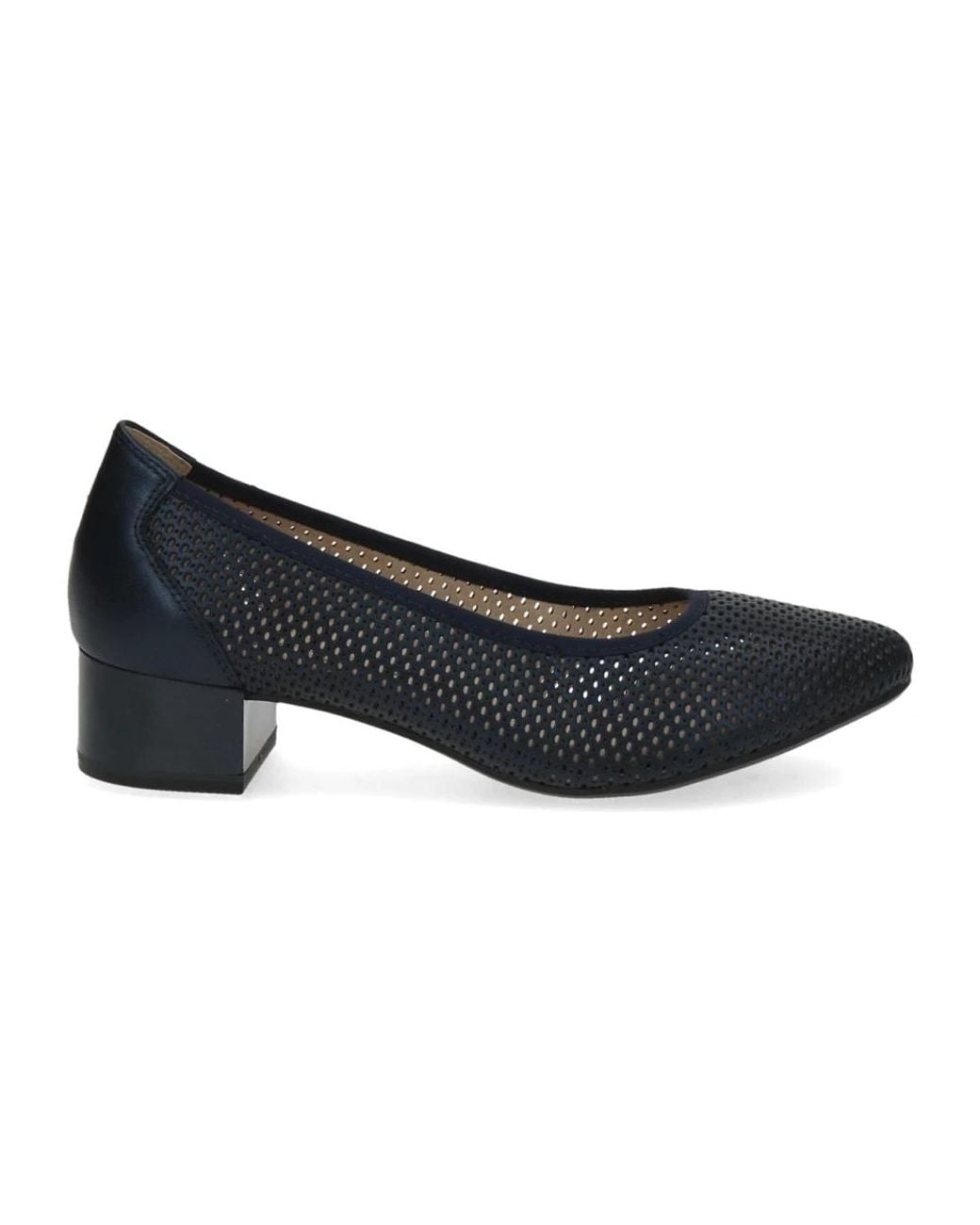 Caprice Schoenen ,Blauw ,Blauwe Elegant Zakelijke Schoenen Vrouwen in het Blue