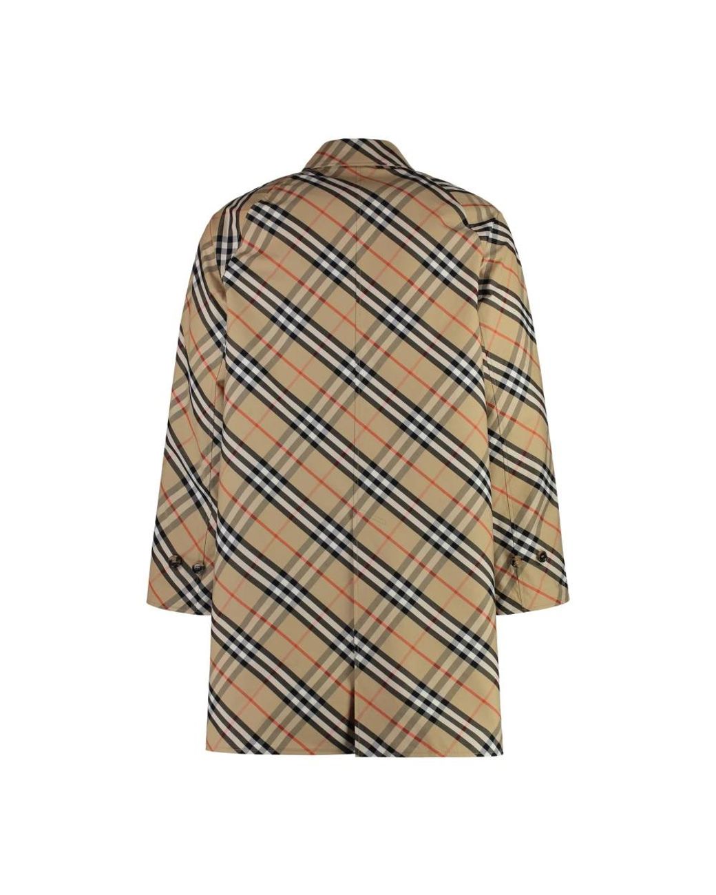 Burberry Natural Single-Breasted Coats for men