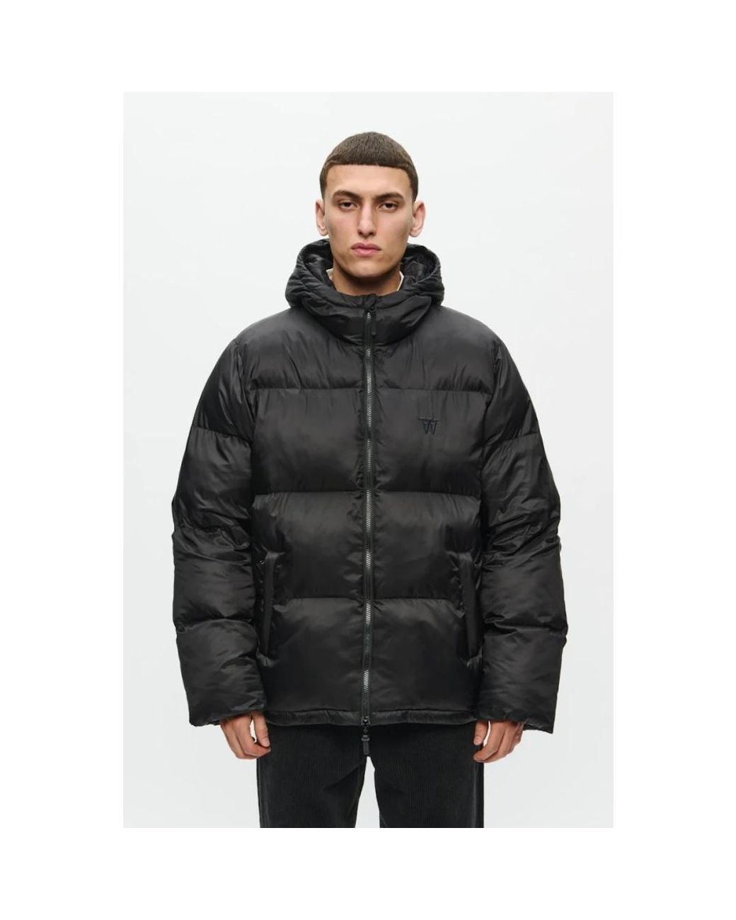 WOOD WOOD Blue Winter Jackets for men