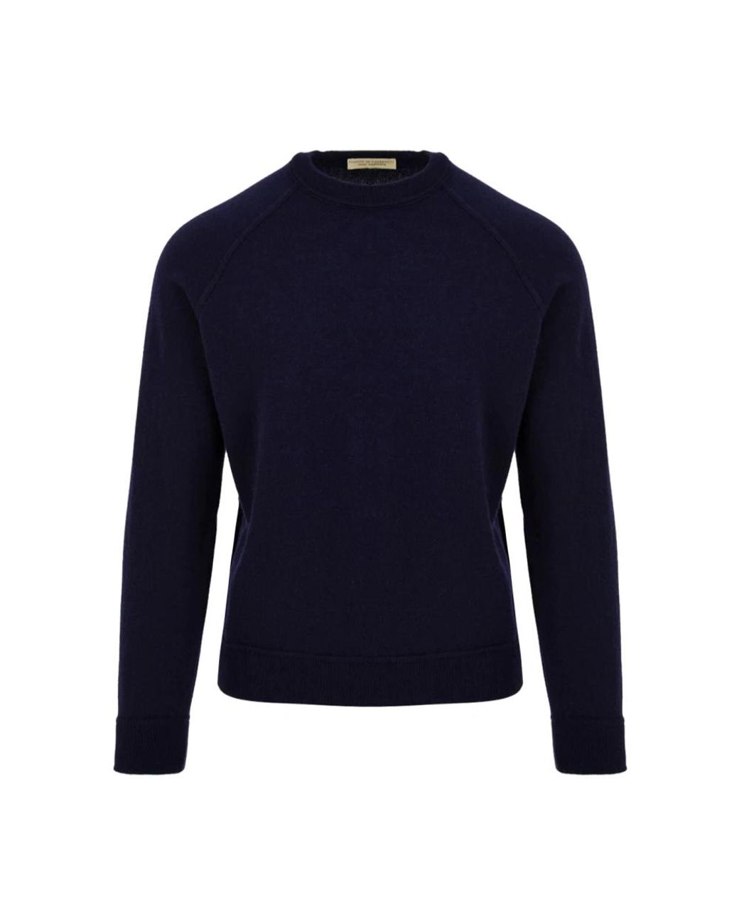 FILIPPO DE LAURENTIIS Blue Round-Neck Knitwear for men
