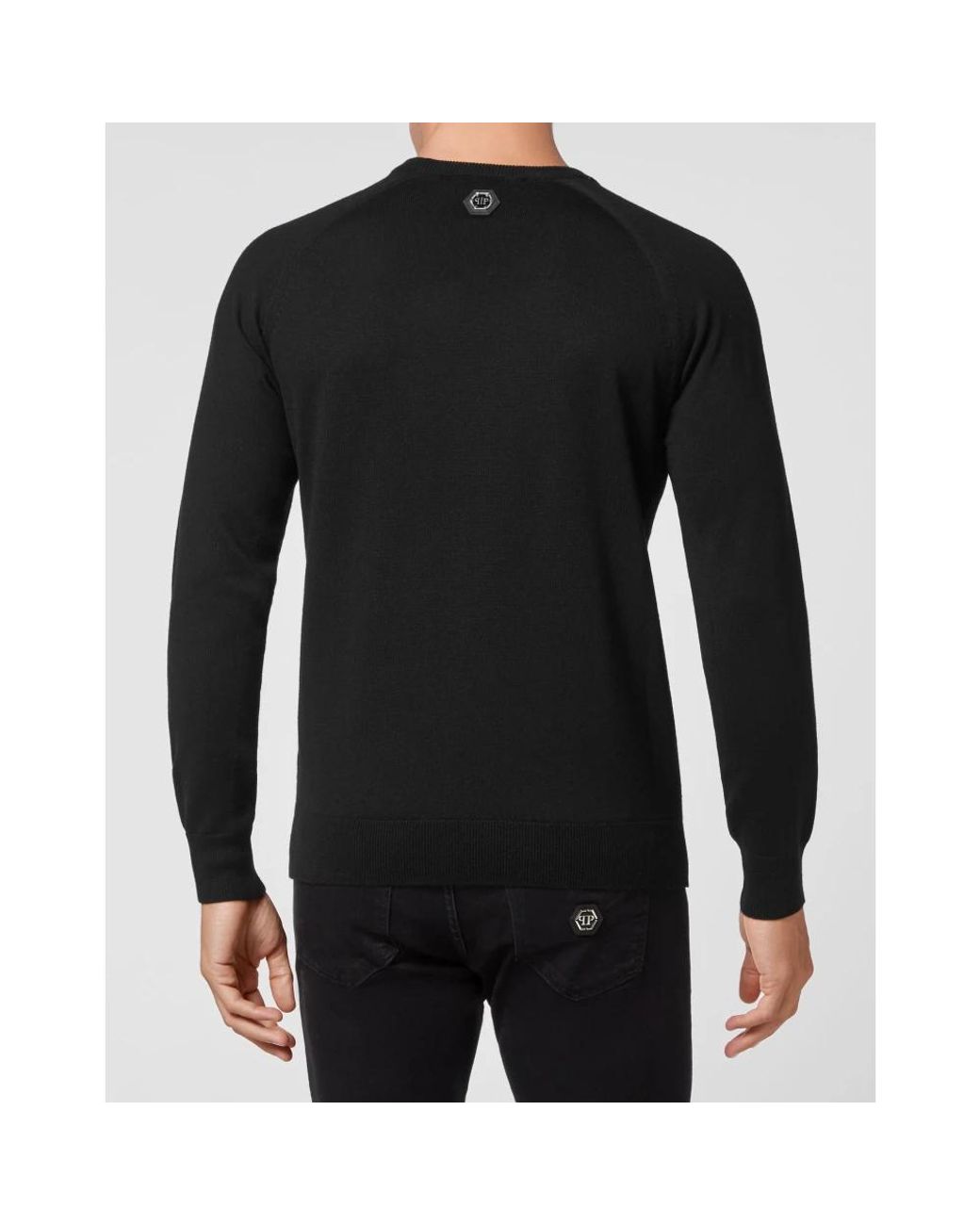Philipp Plein Pullover Rundhals in Black für Herren