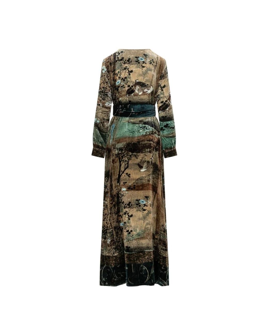 Pierre Louis Mascia Green Maxi Dresses