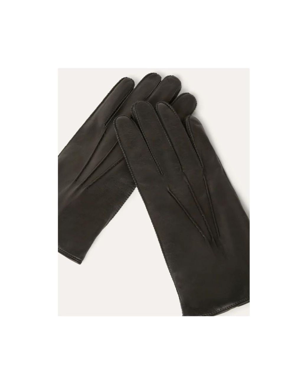 Loro Piana Black Gloves