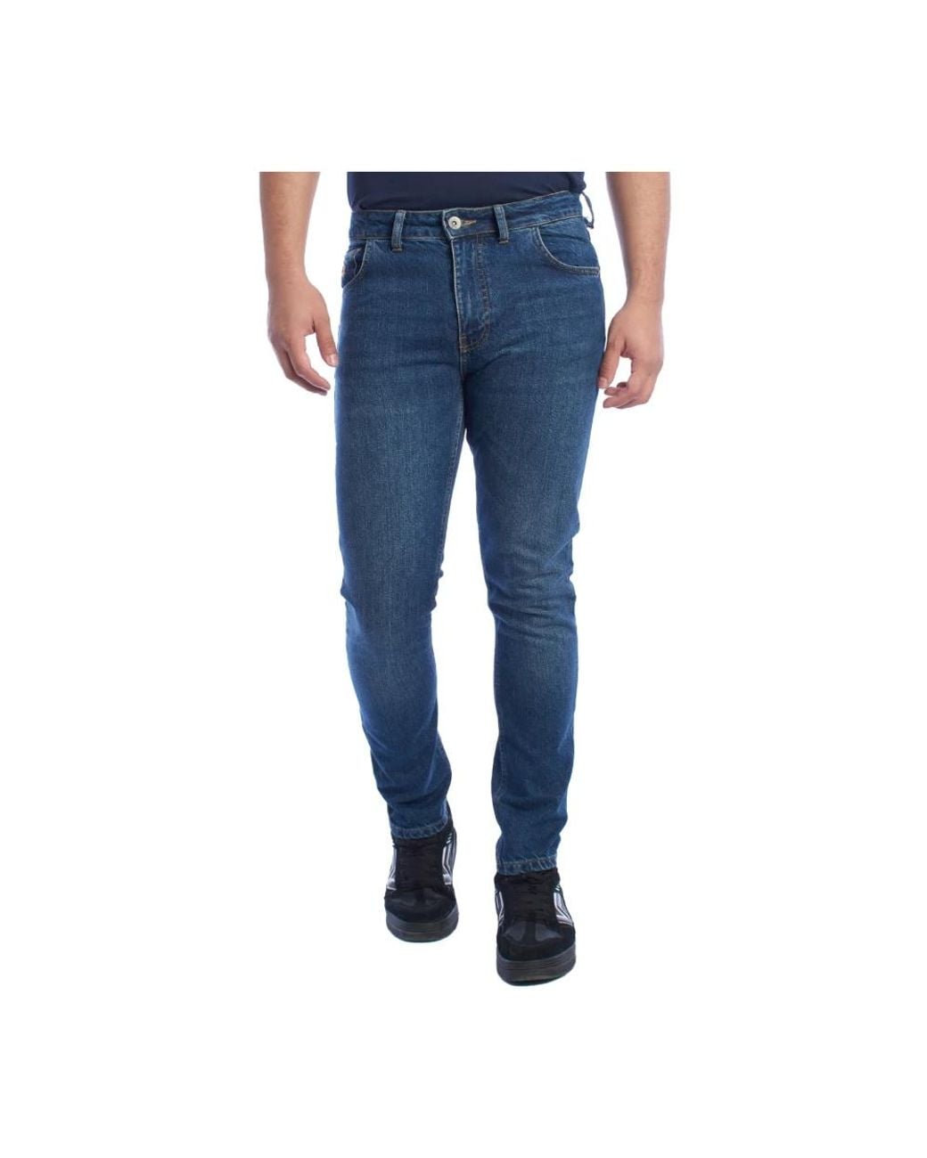 La Martina Blue Slim Fit Jeans for men