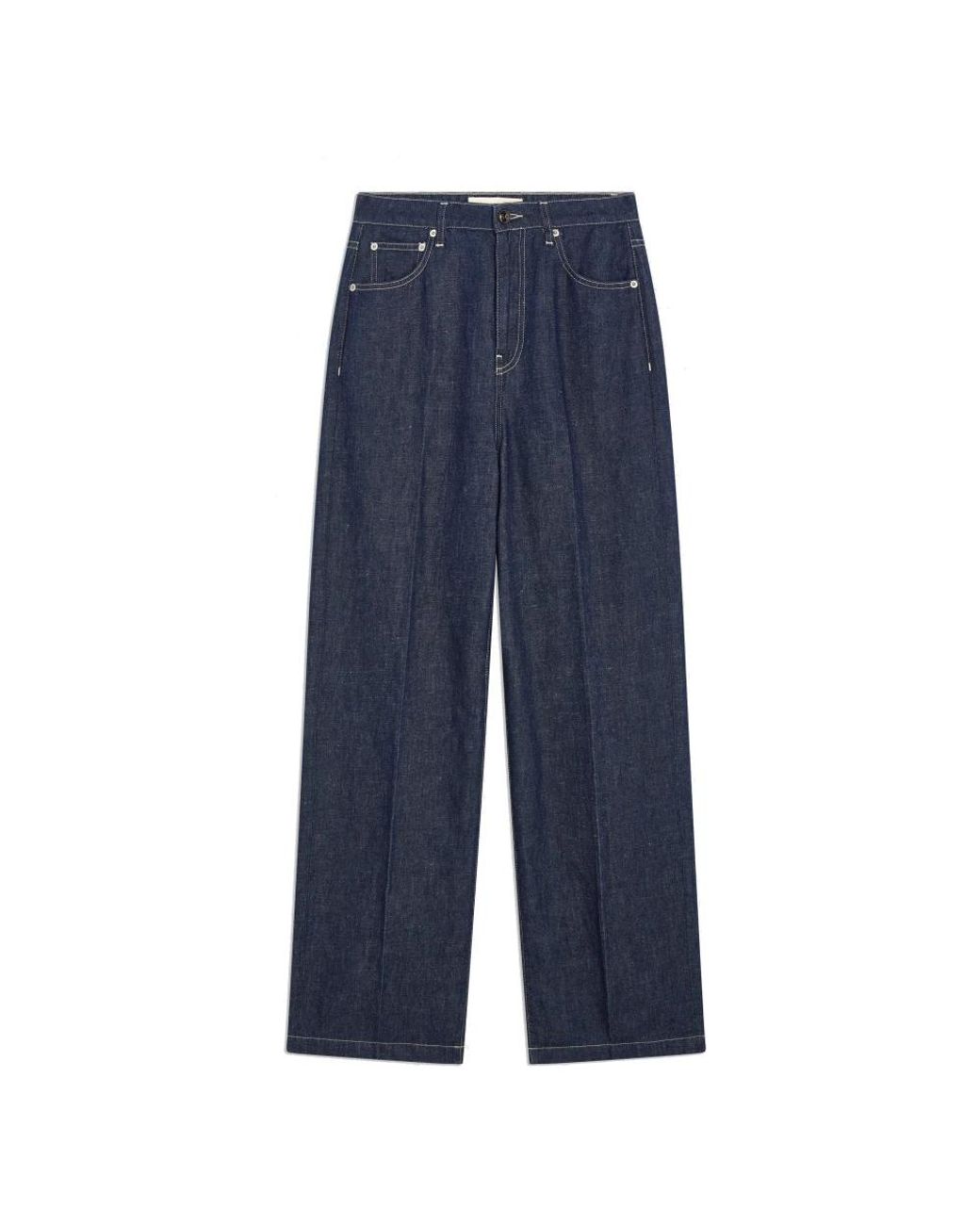 Semicouture Blue Wide Jeans