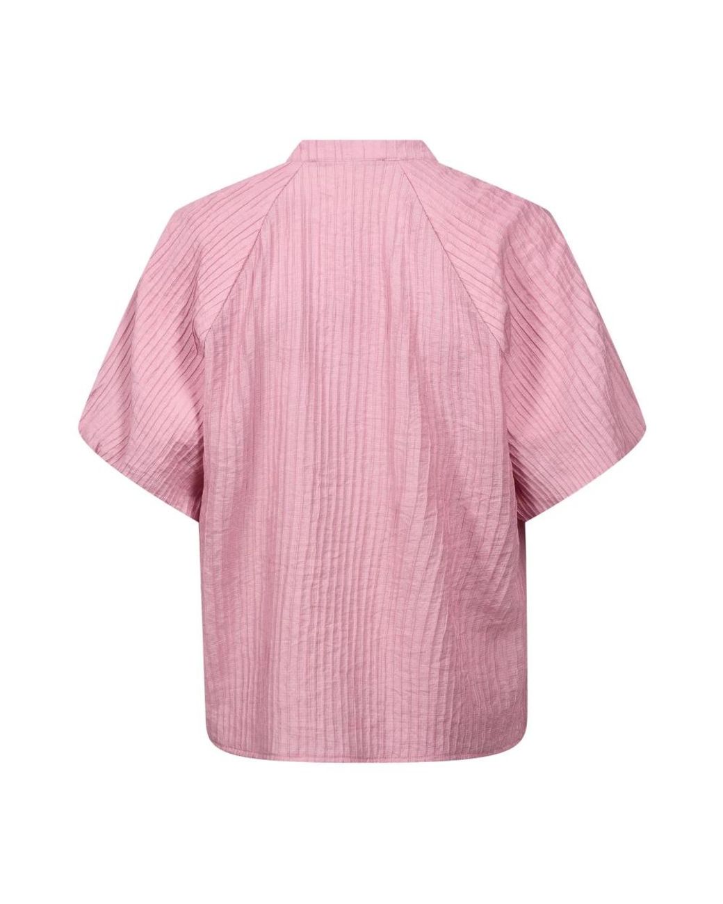 Blouses co'couture de color Purple