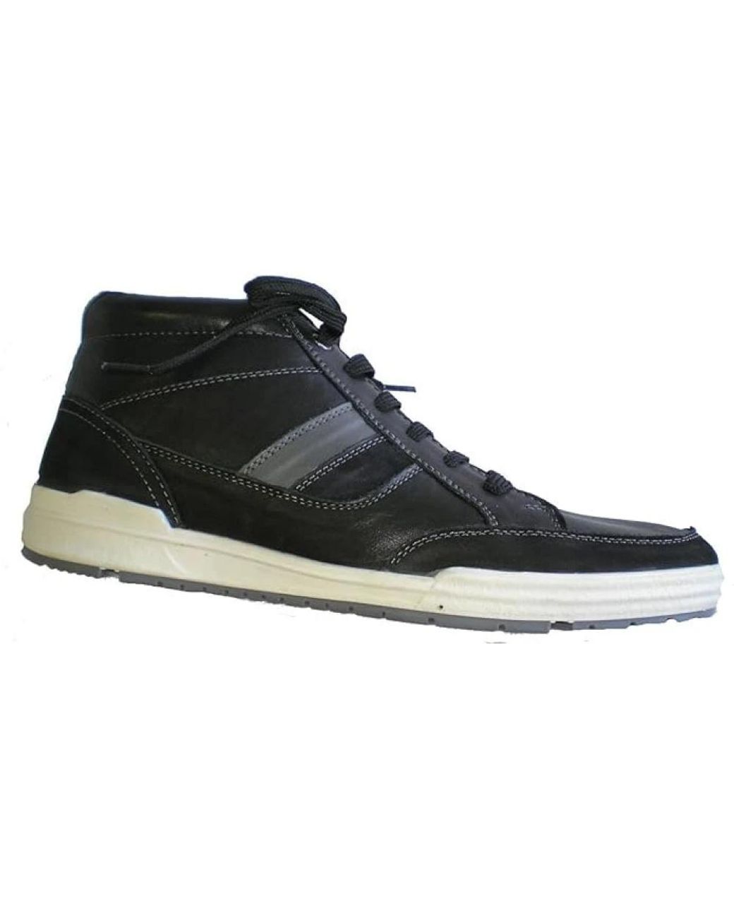 Ara Schoenen ,Zwart ,Softnappa Nubuk Sneakers in het Black voor heren