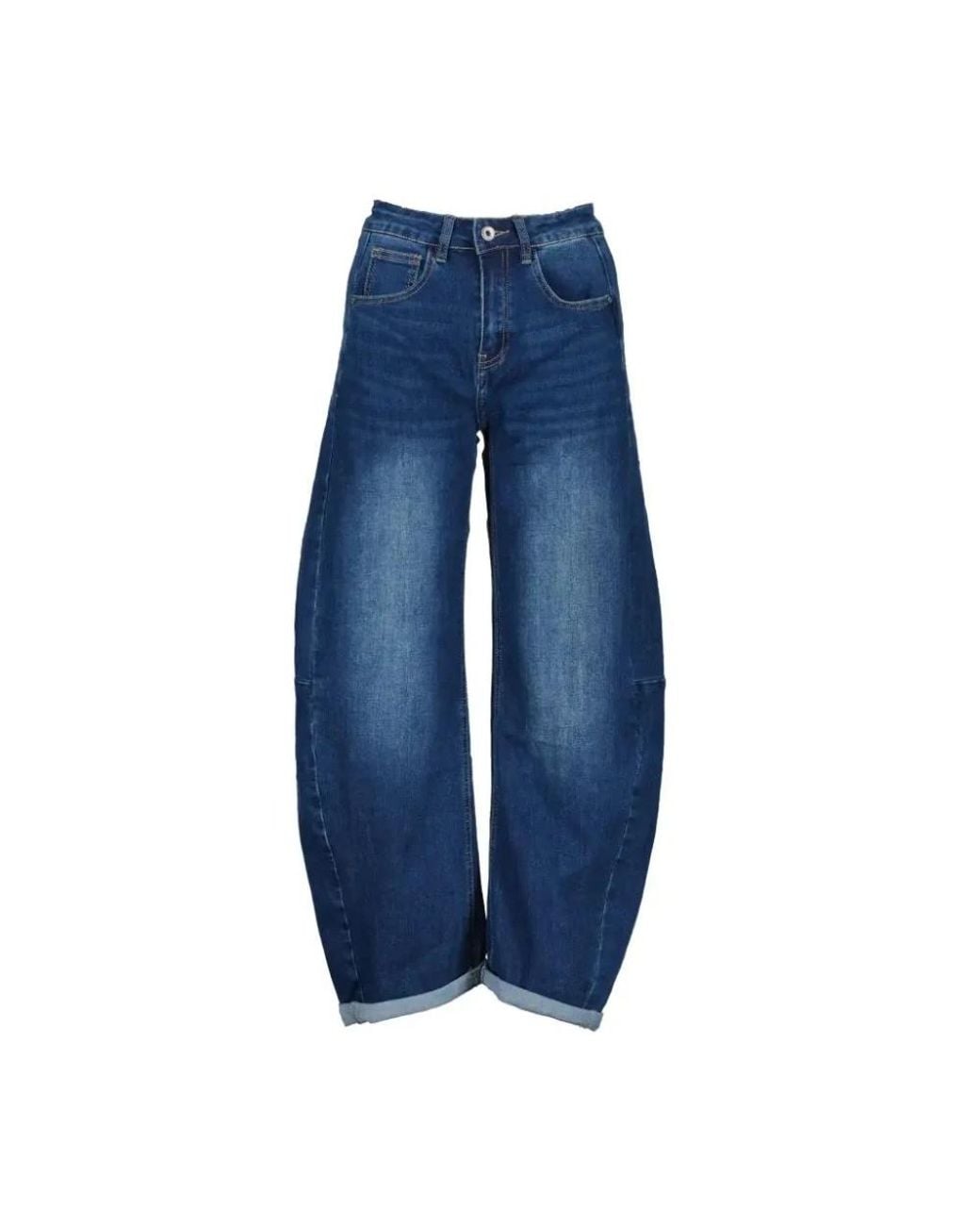 Amélie & Amélie Blue Loose Fit Jeans